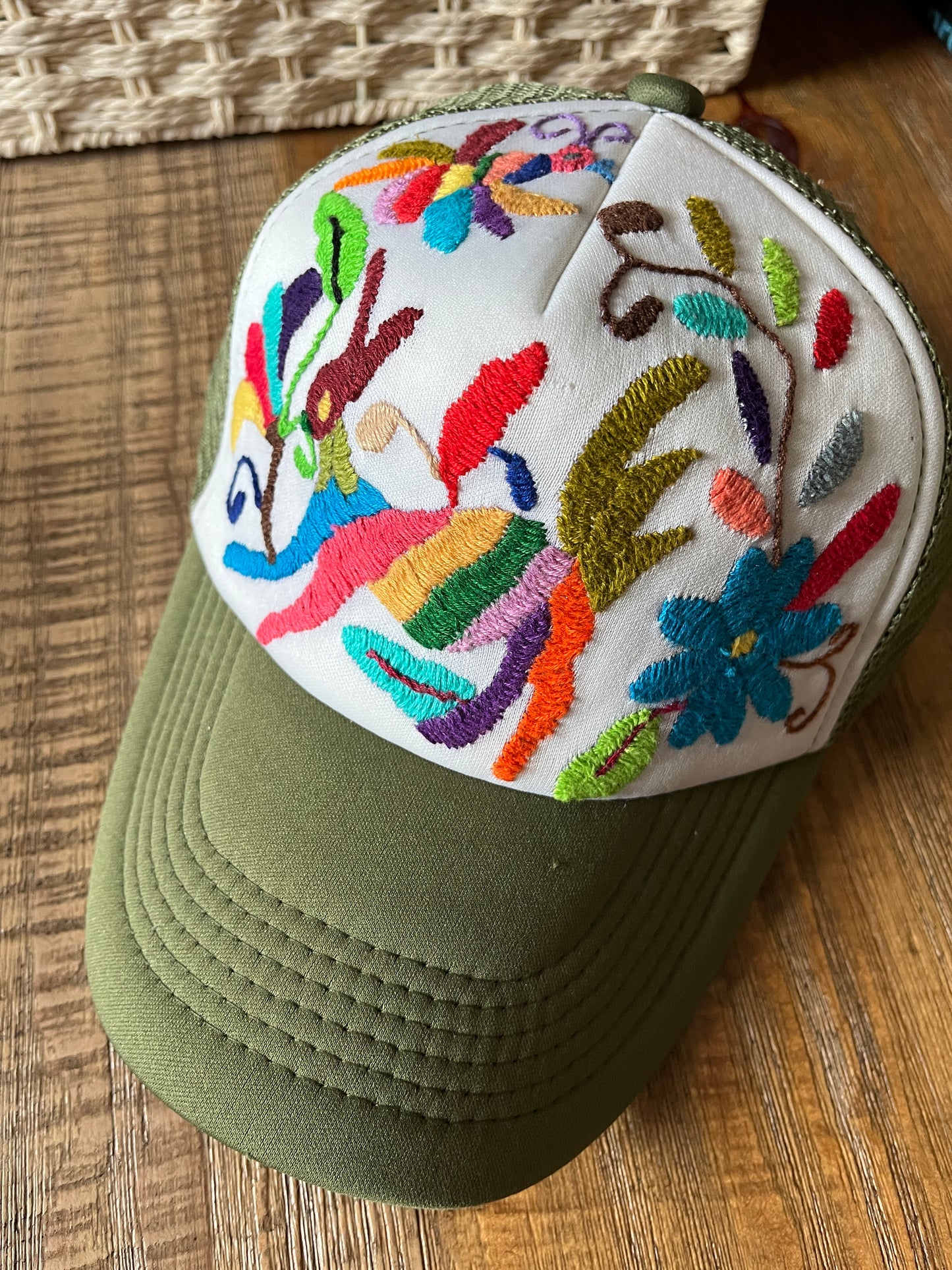 Otomí Embroidered Hat