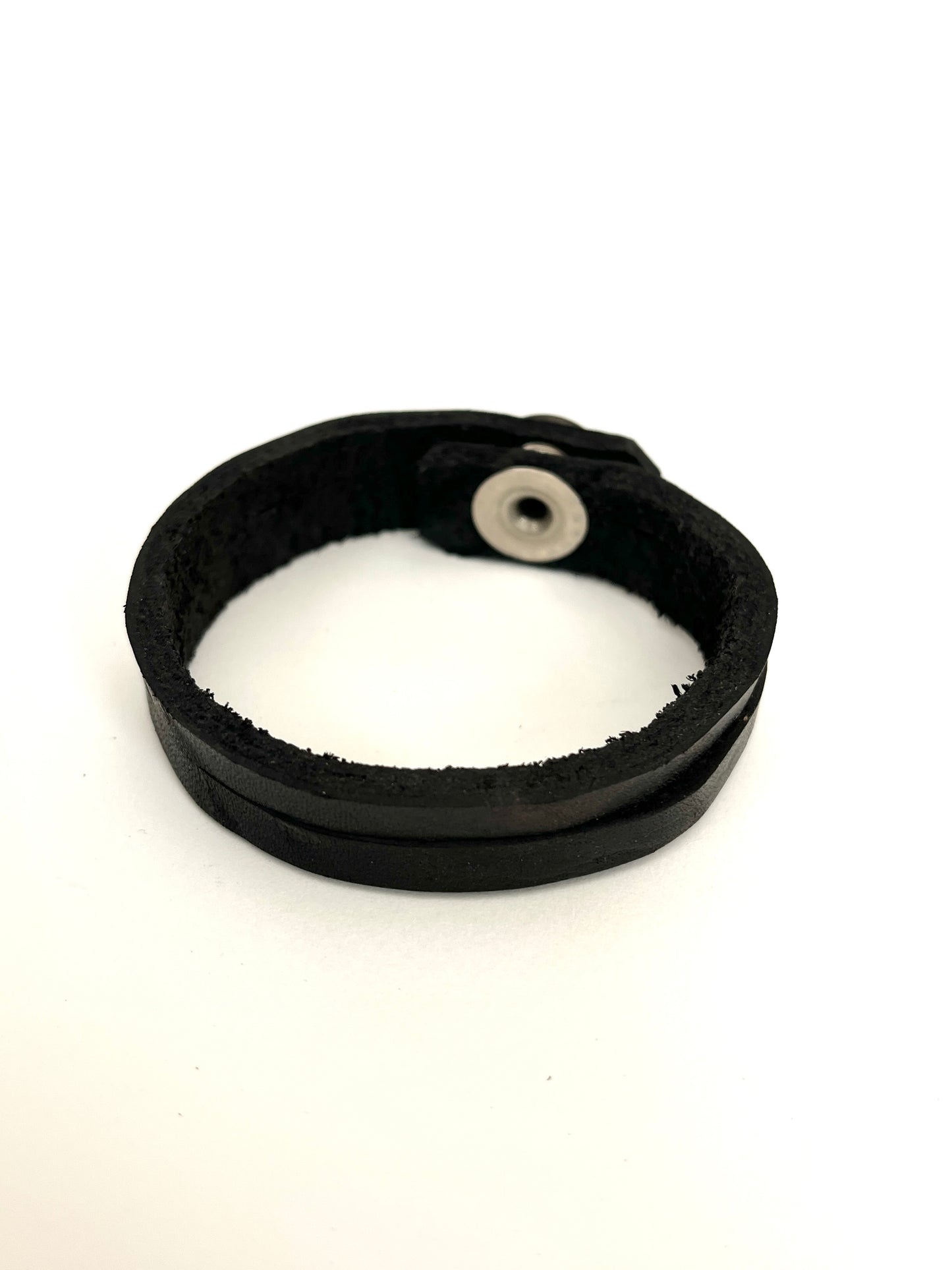 Black Leather Cuffs (varied)