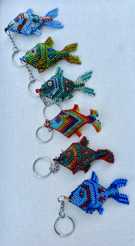 Fish Beaded Keychains