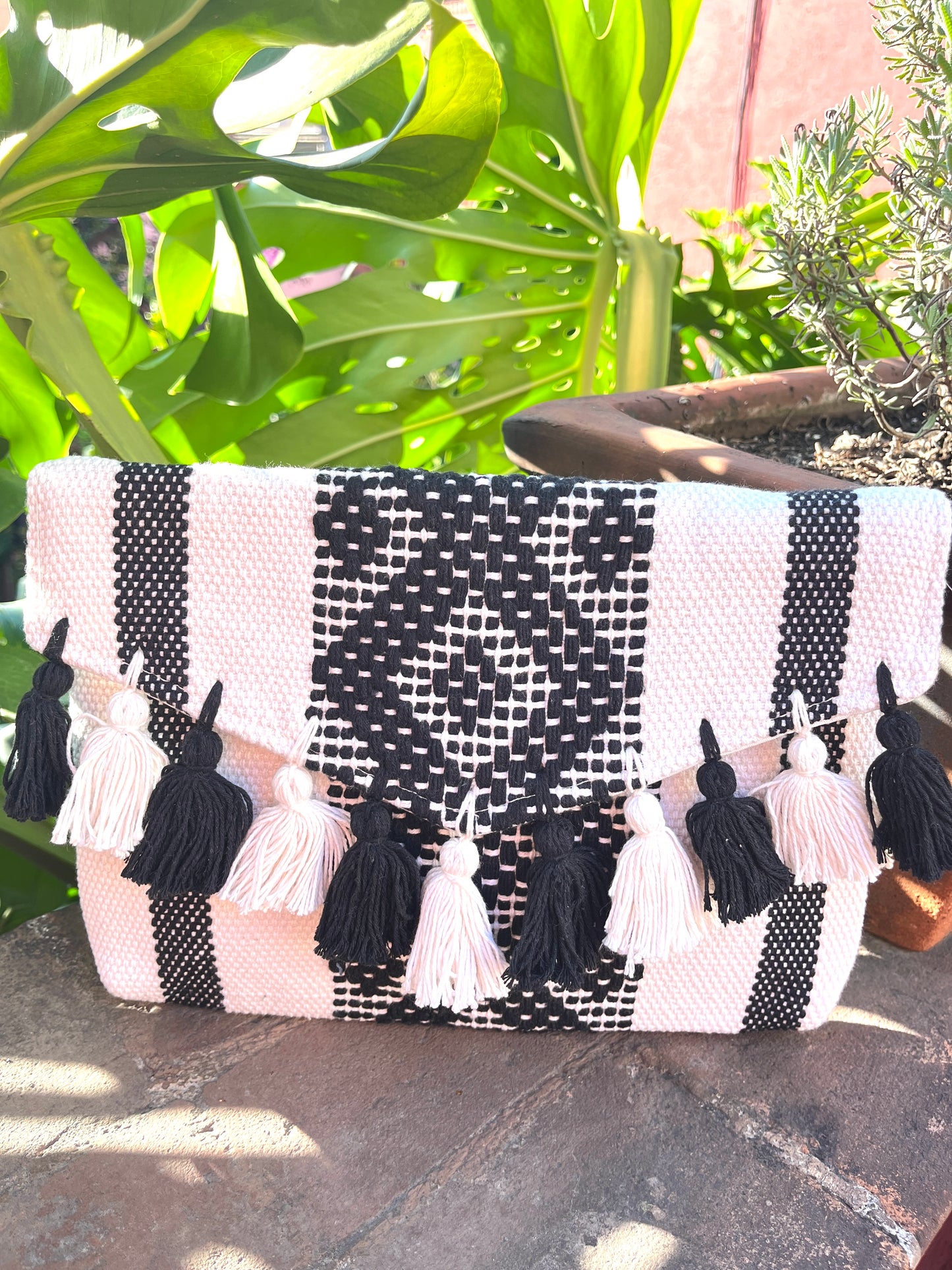 Woven Mexican Clutch/Crossbody (10 colors)