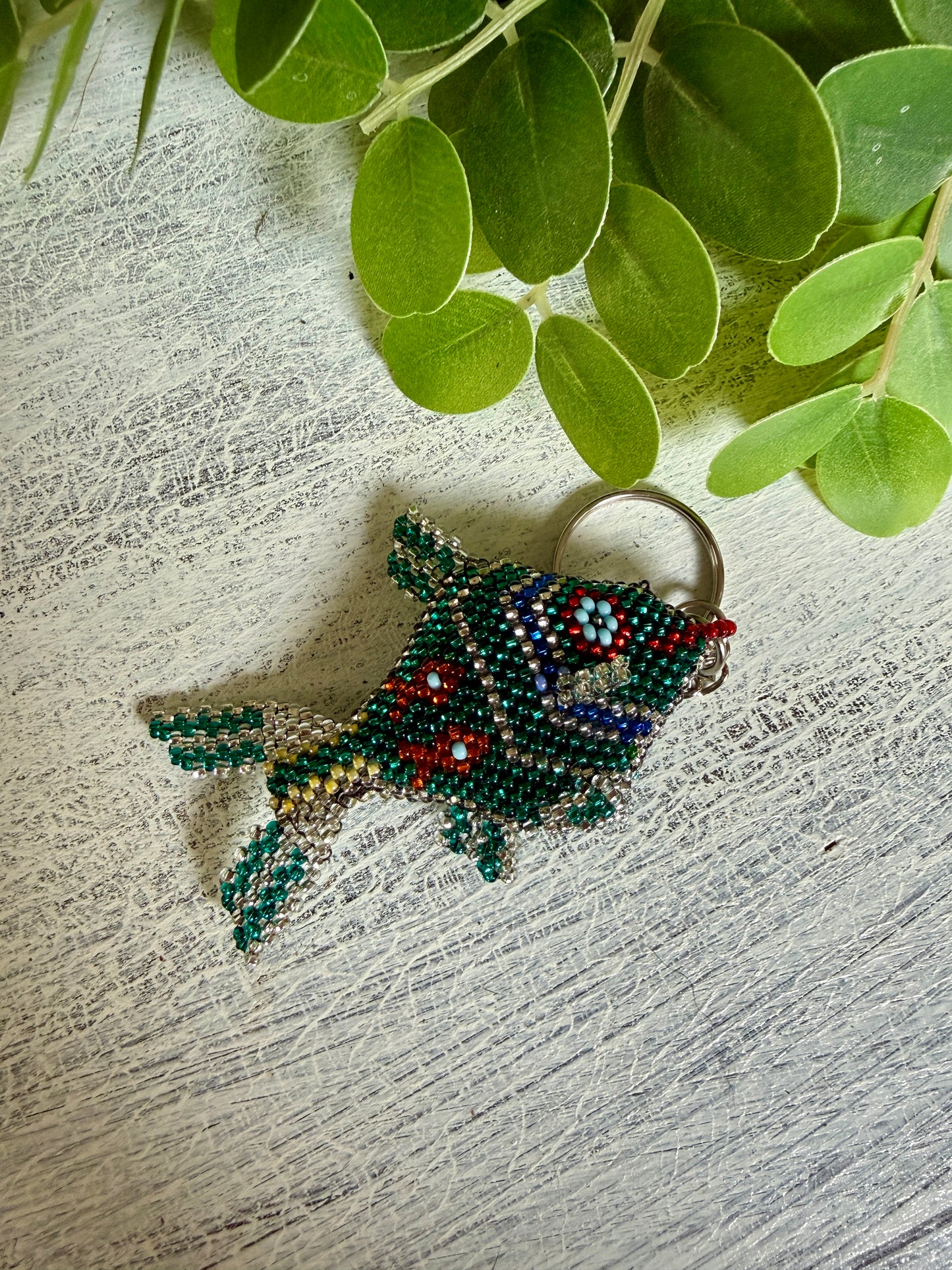 Fish Beaded Keychains