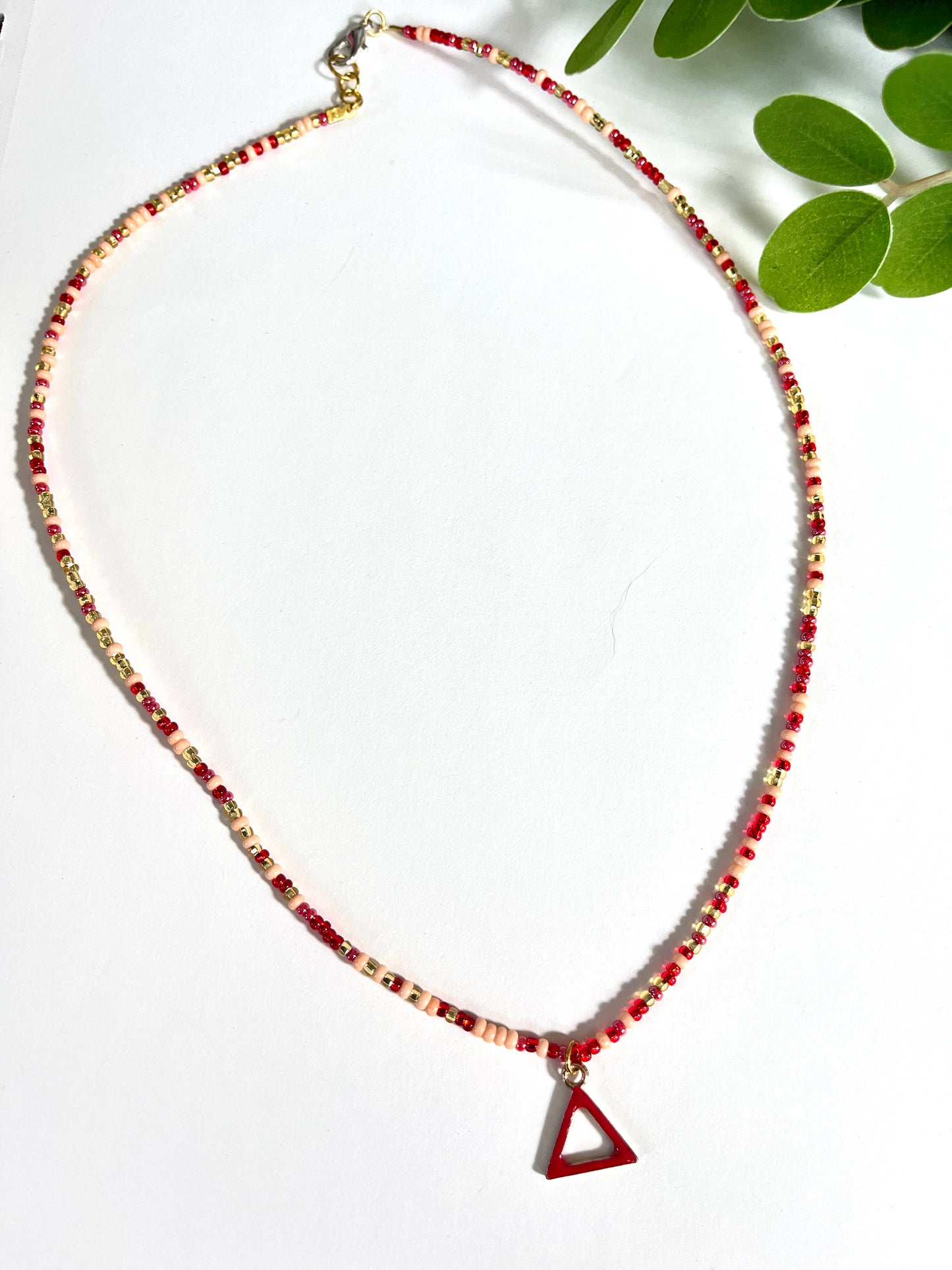 Beaded Charm Necklace