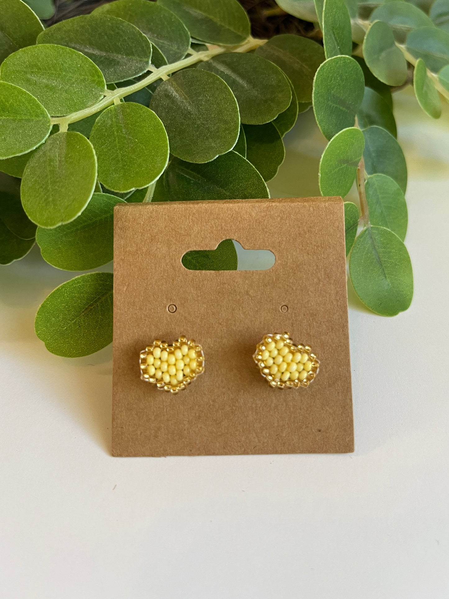 Tiny Heart Earrings (4 colors)