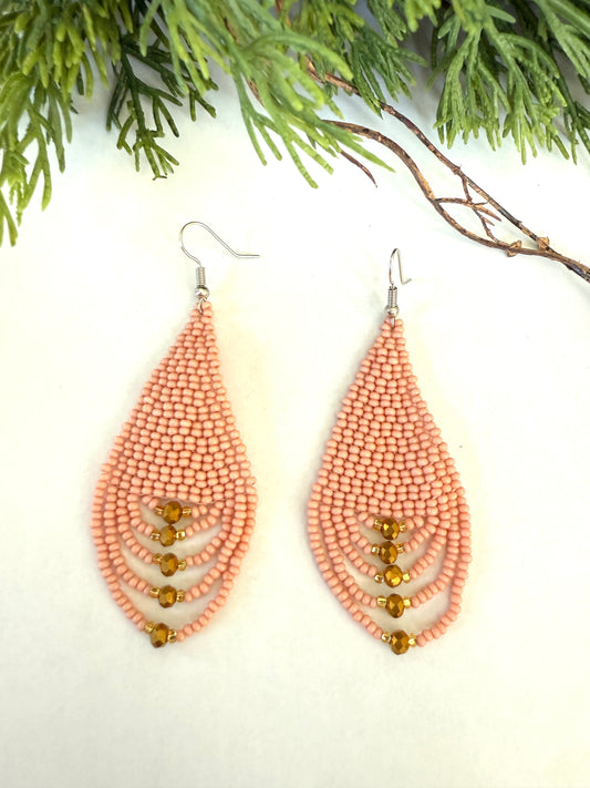 Gilded Teardrop Earrings (9 colors)