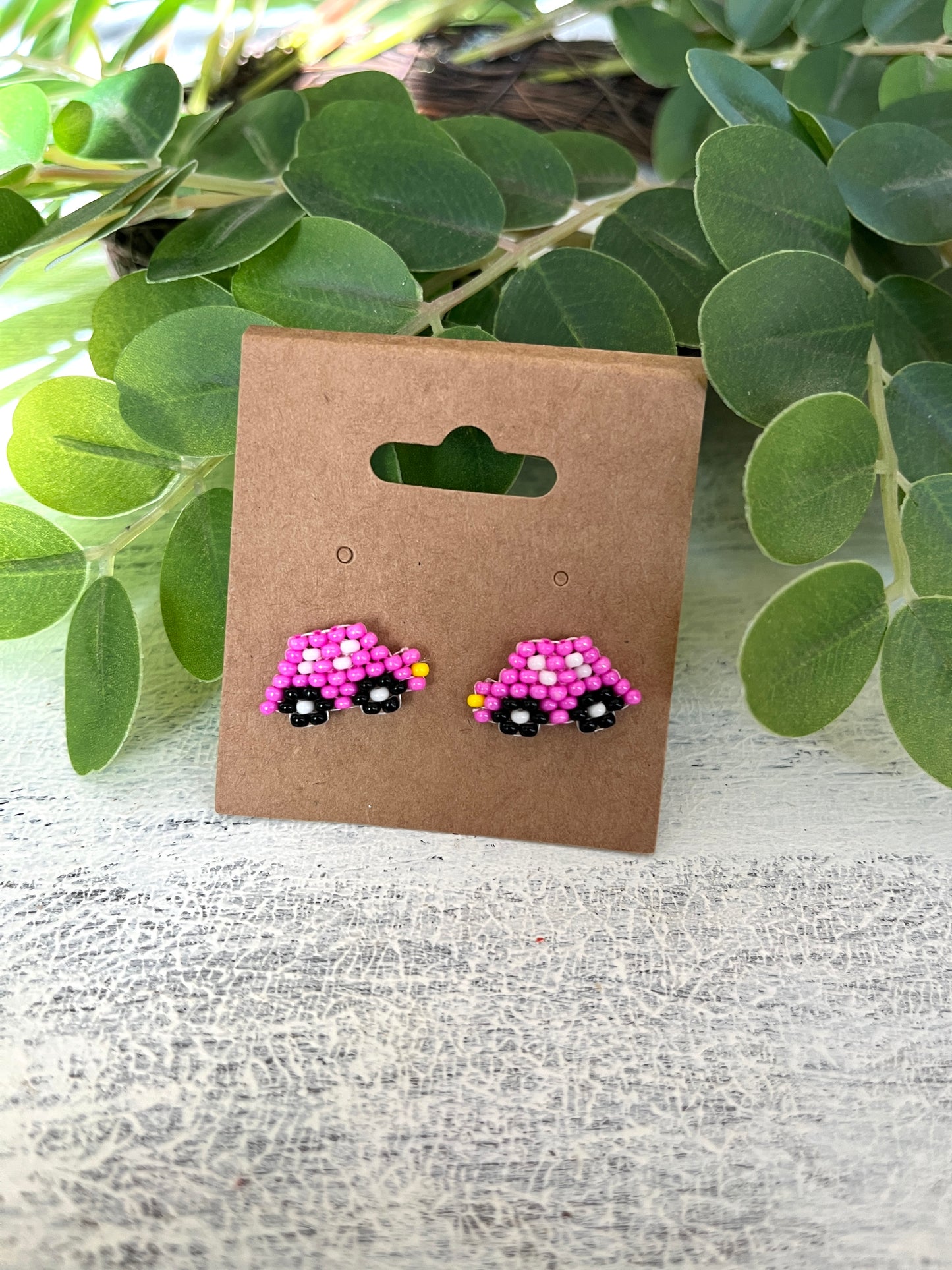 Tiny Car Earrings (2 colors)