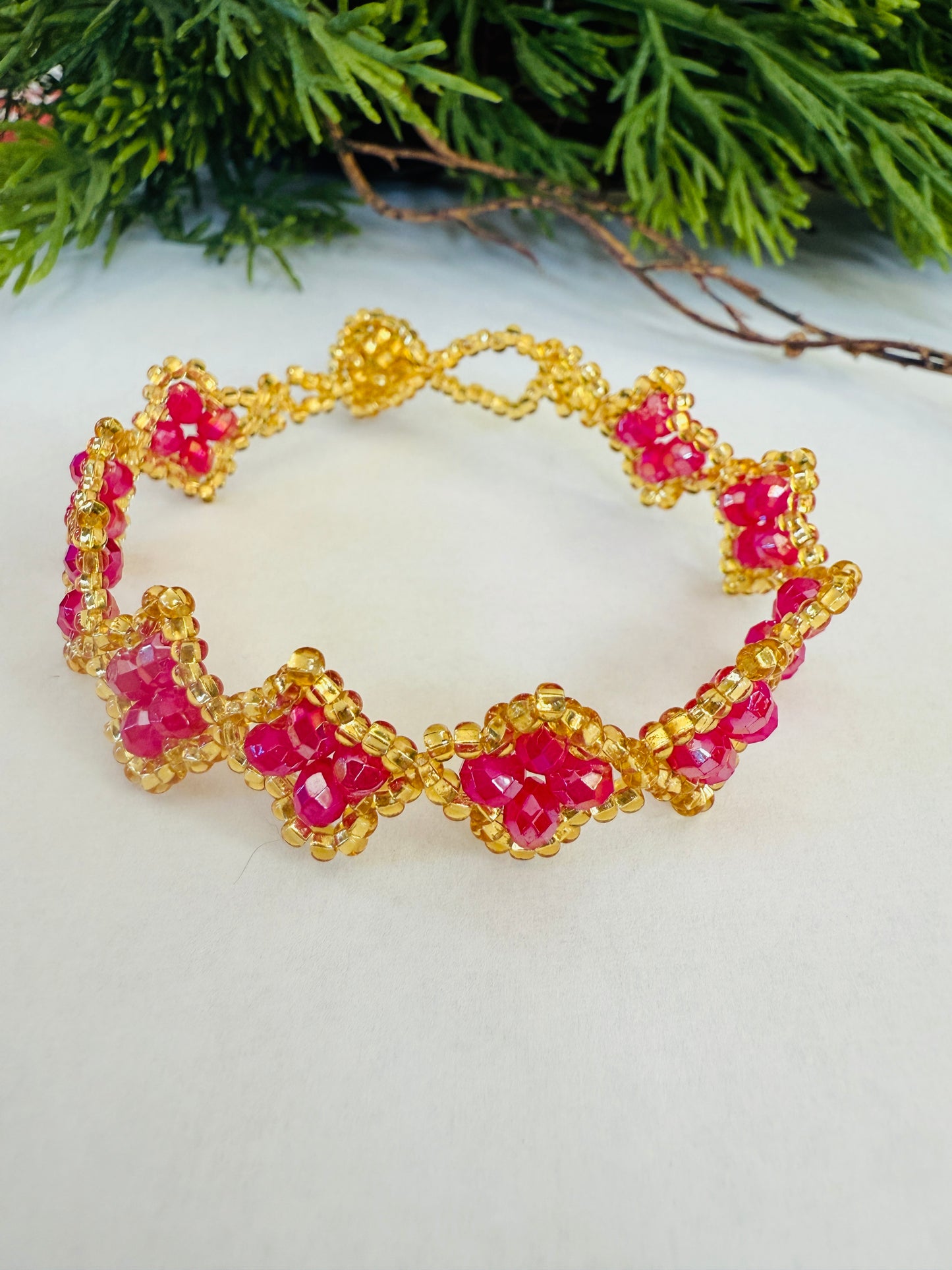 Trébol Beaded Bracelet (10 colors)