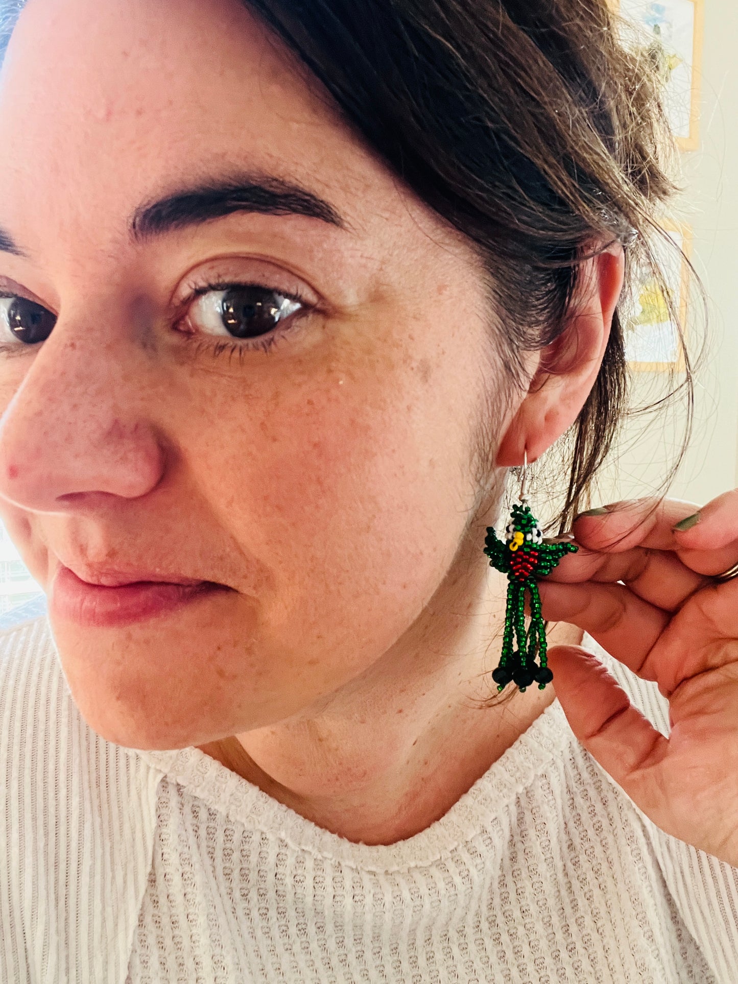 Quetzalito earrings