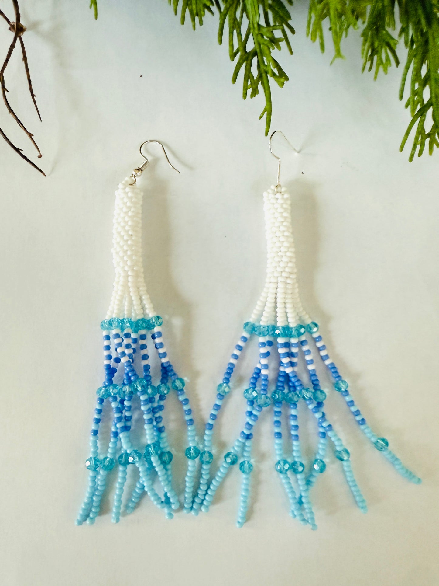 Polar Tassel Earrings