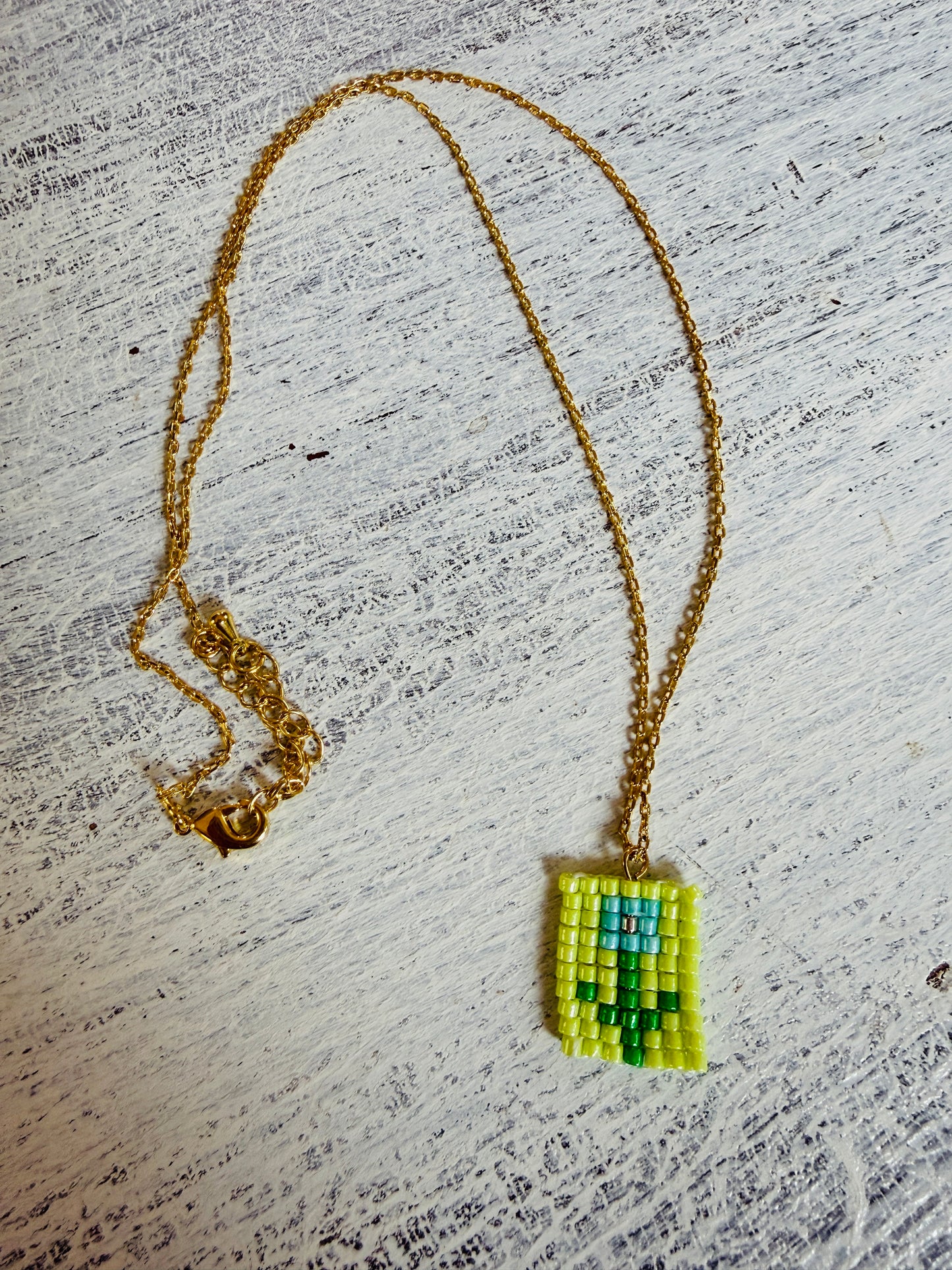 Bonita Beaded Charm Necklace