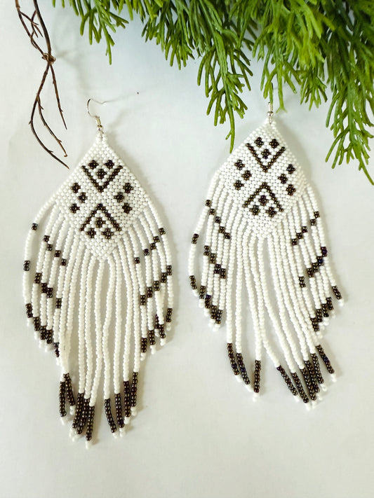 Nieve Luna Fringe Earrings