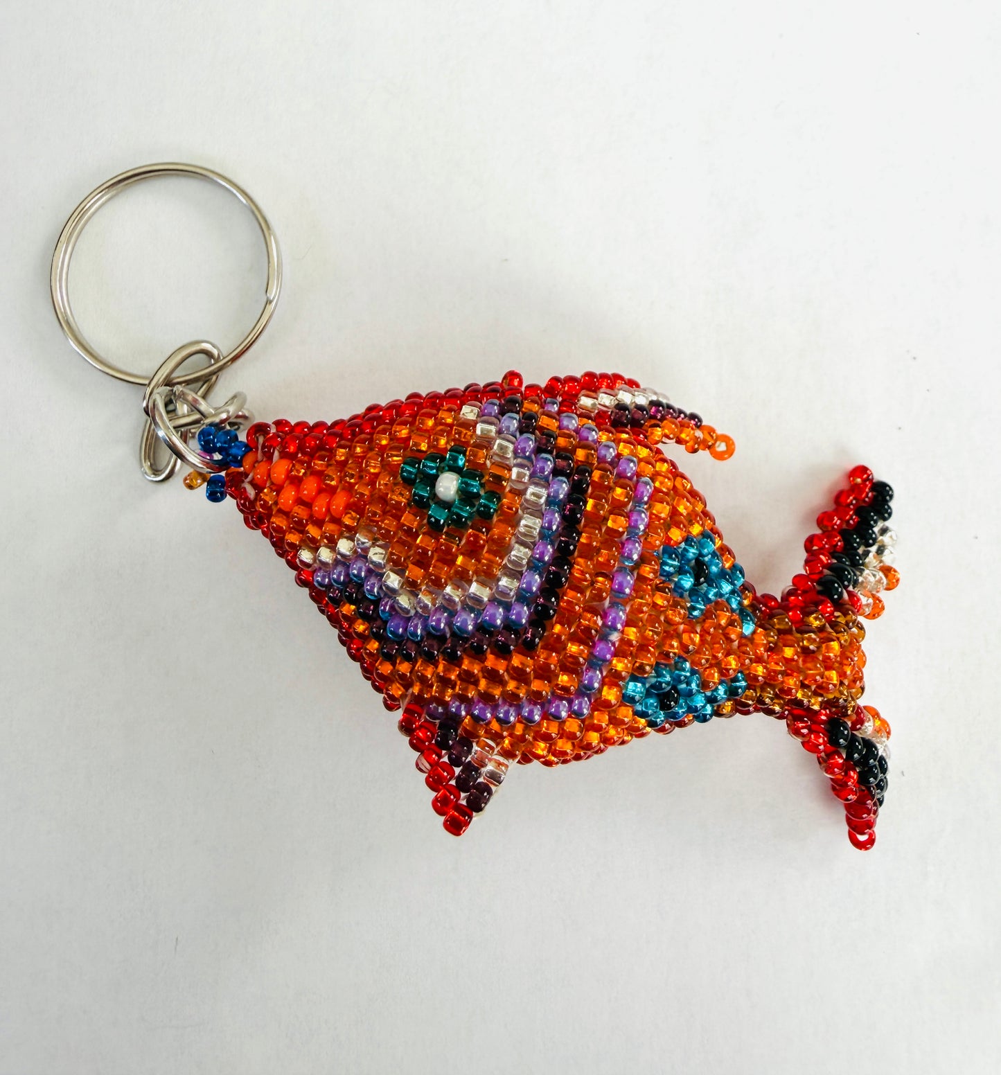 Fish Beaded Keychains