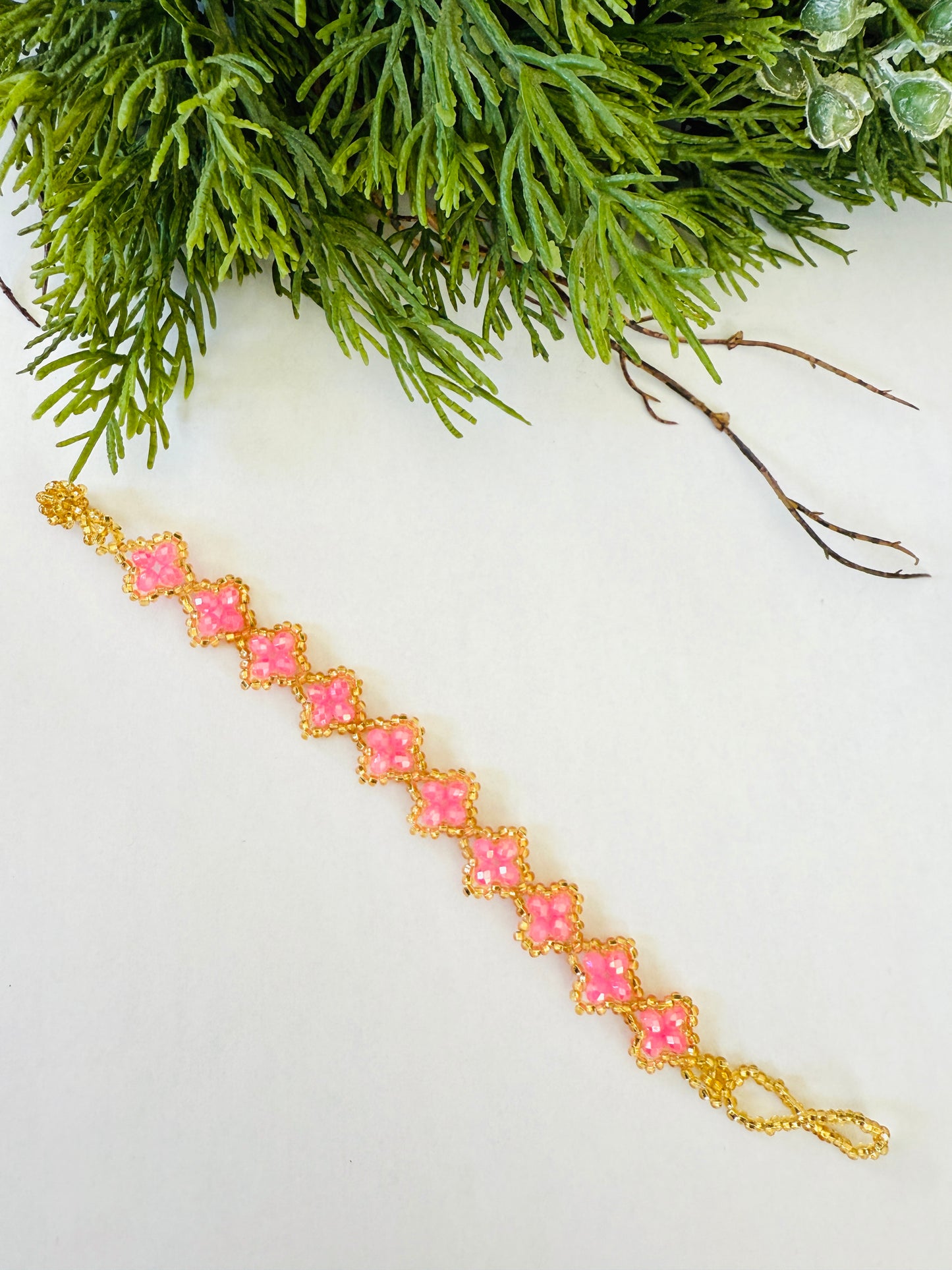 Trébol Beaded Bracelet (10 colors)