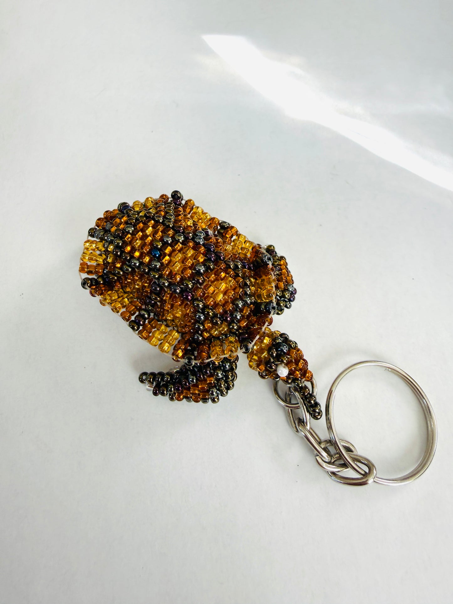 Turtle Beaded Keychains