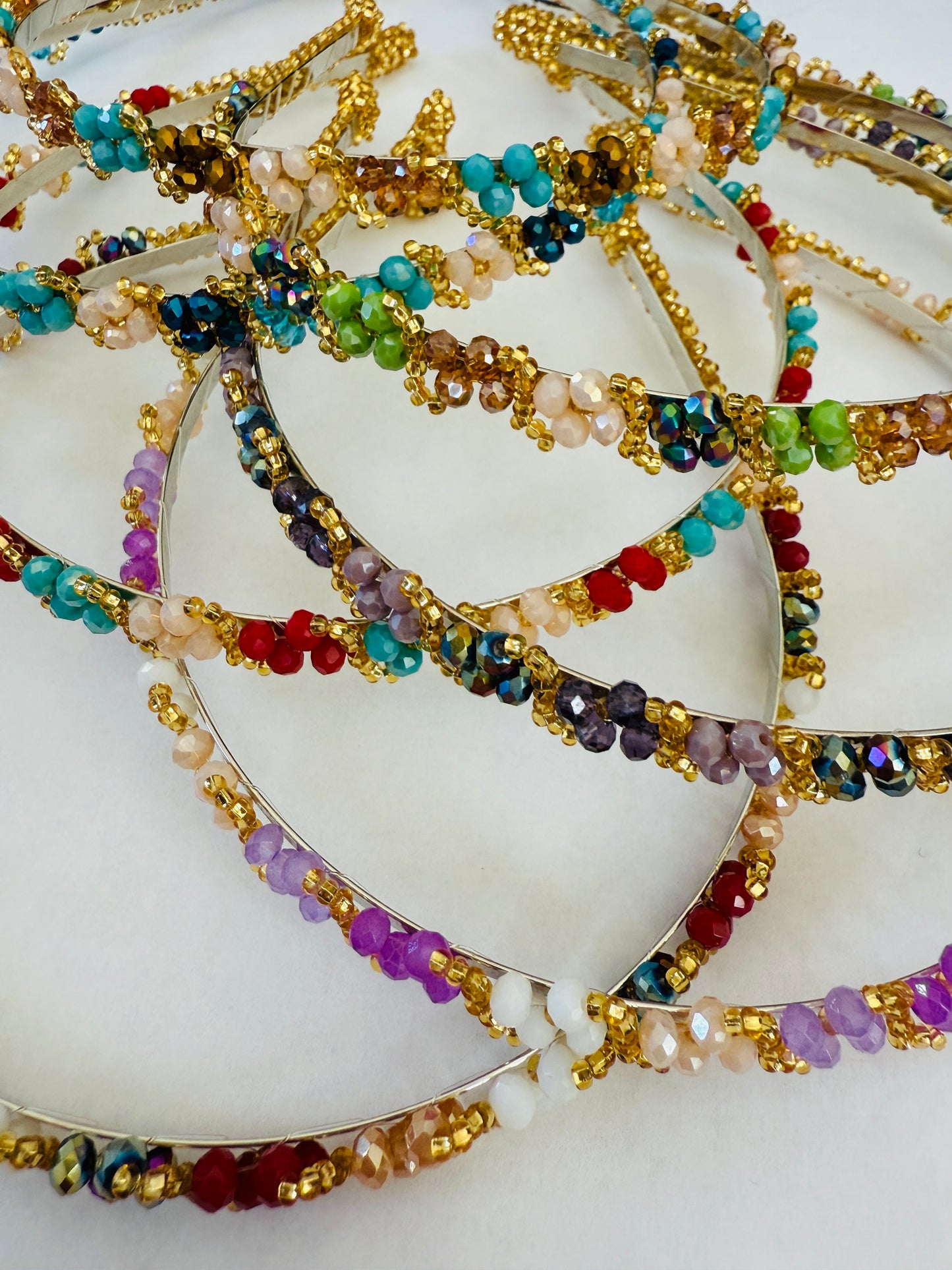 Golden Blooms Headband