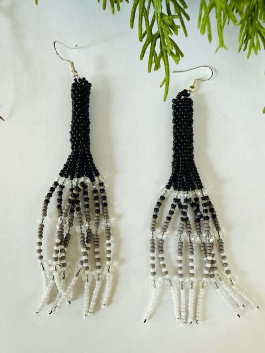 Noche Tassel Earrings
