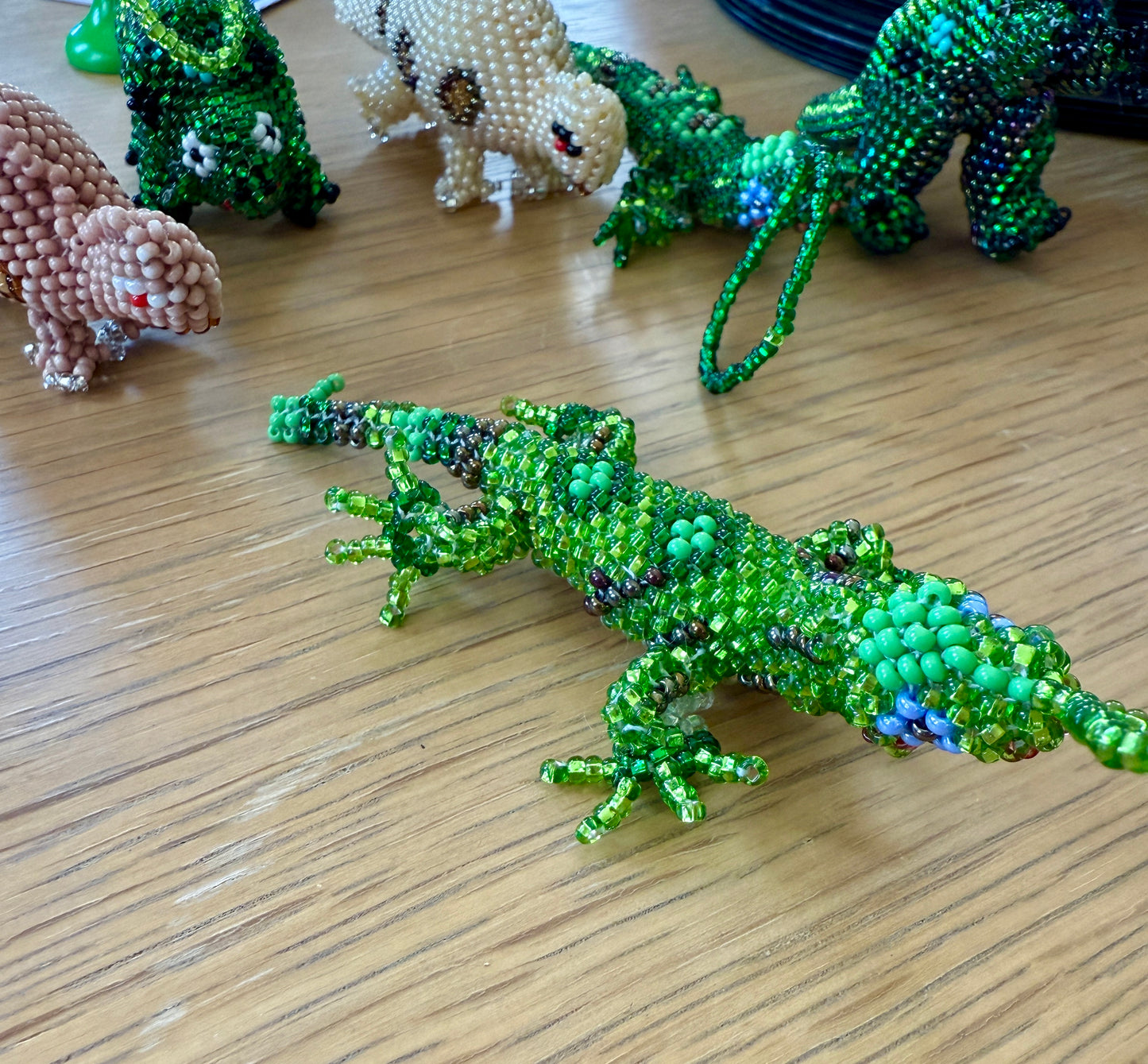 Beaded Dinosaur 🦕 Ornament