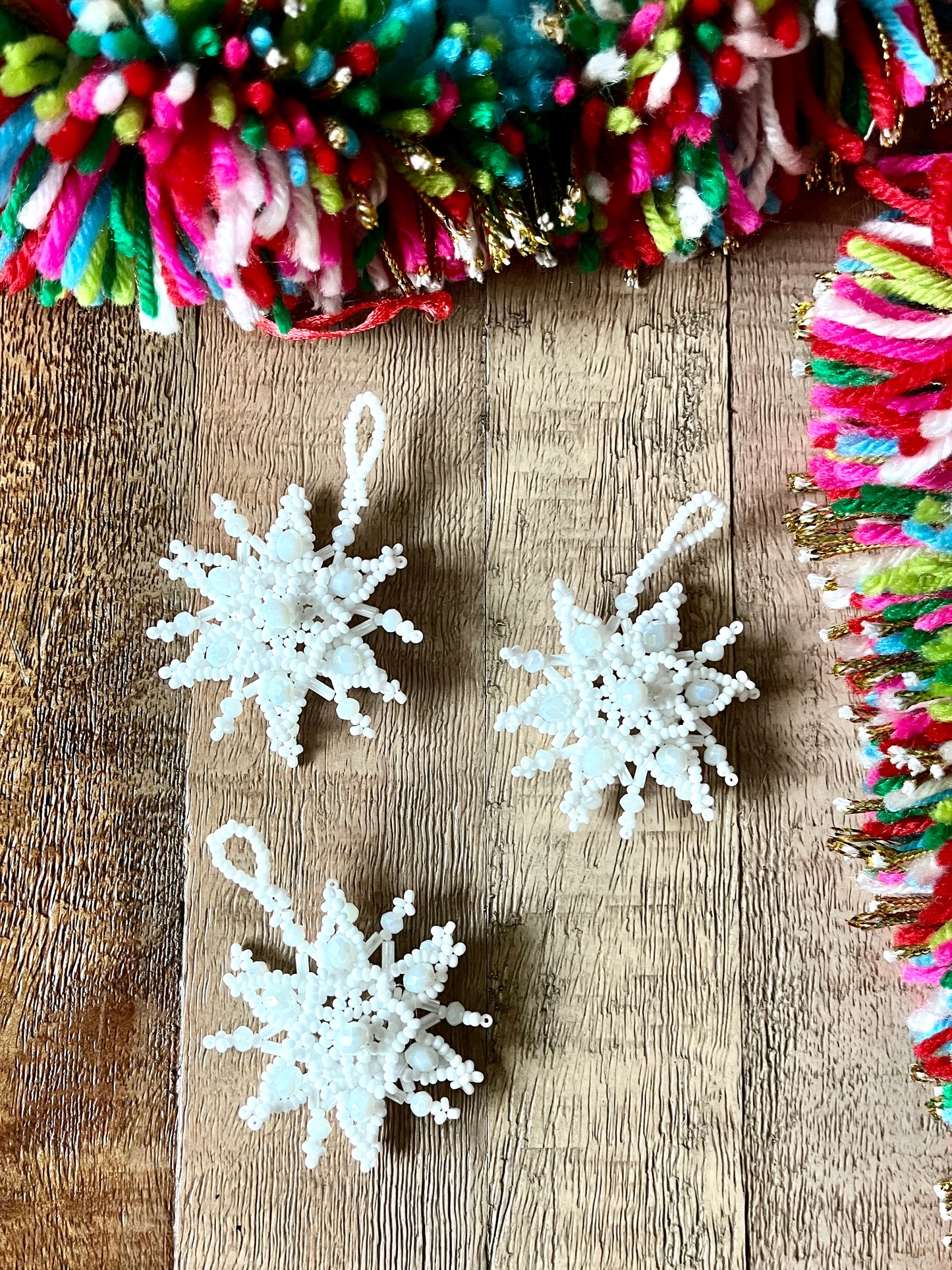 Snowflake Ornaments (4 colors)