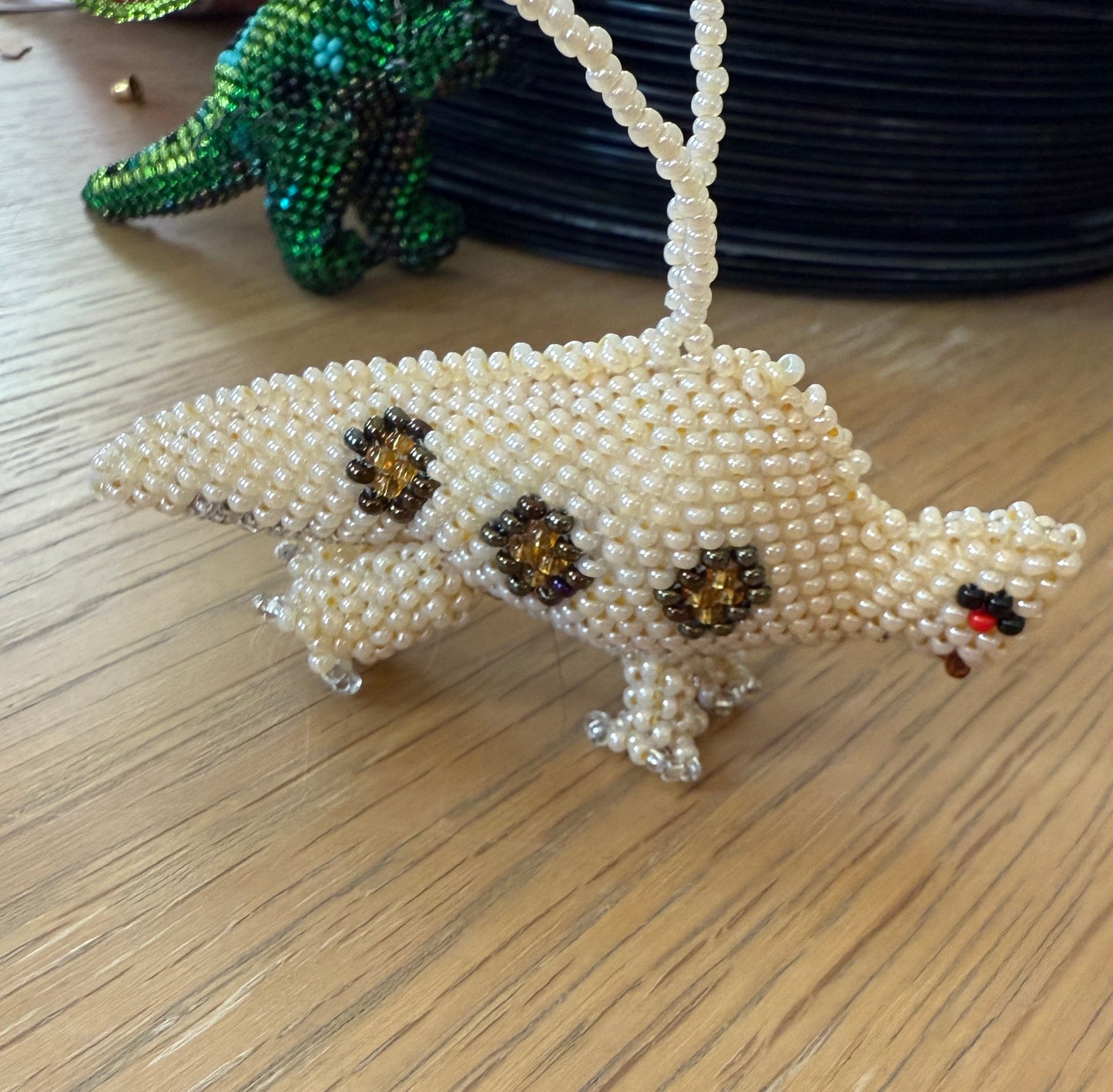 Beaded Dinosaur 🦕 Ornament
