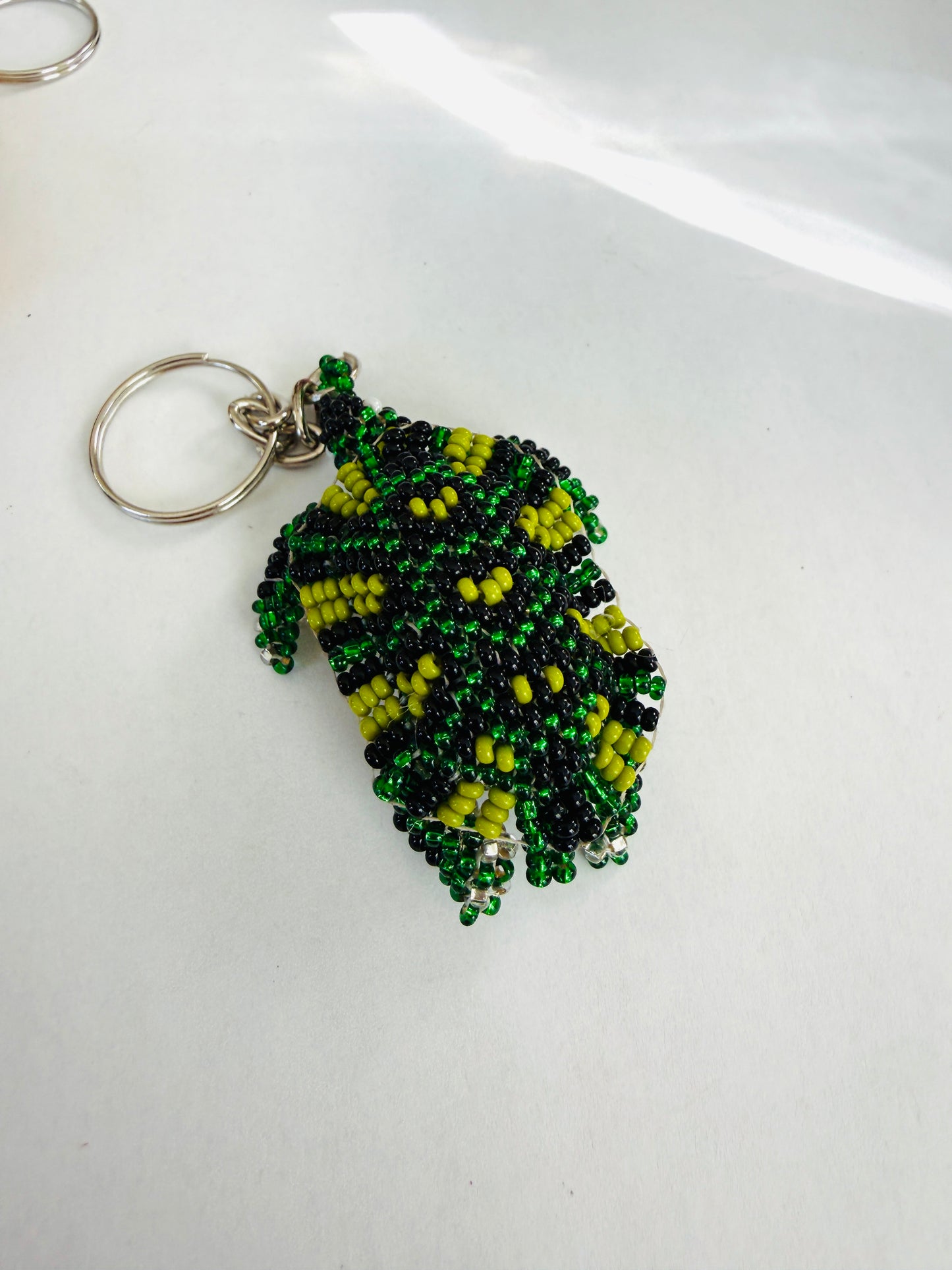Turtle Beaded Keychains