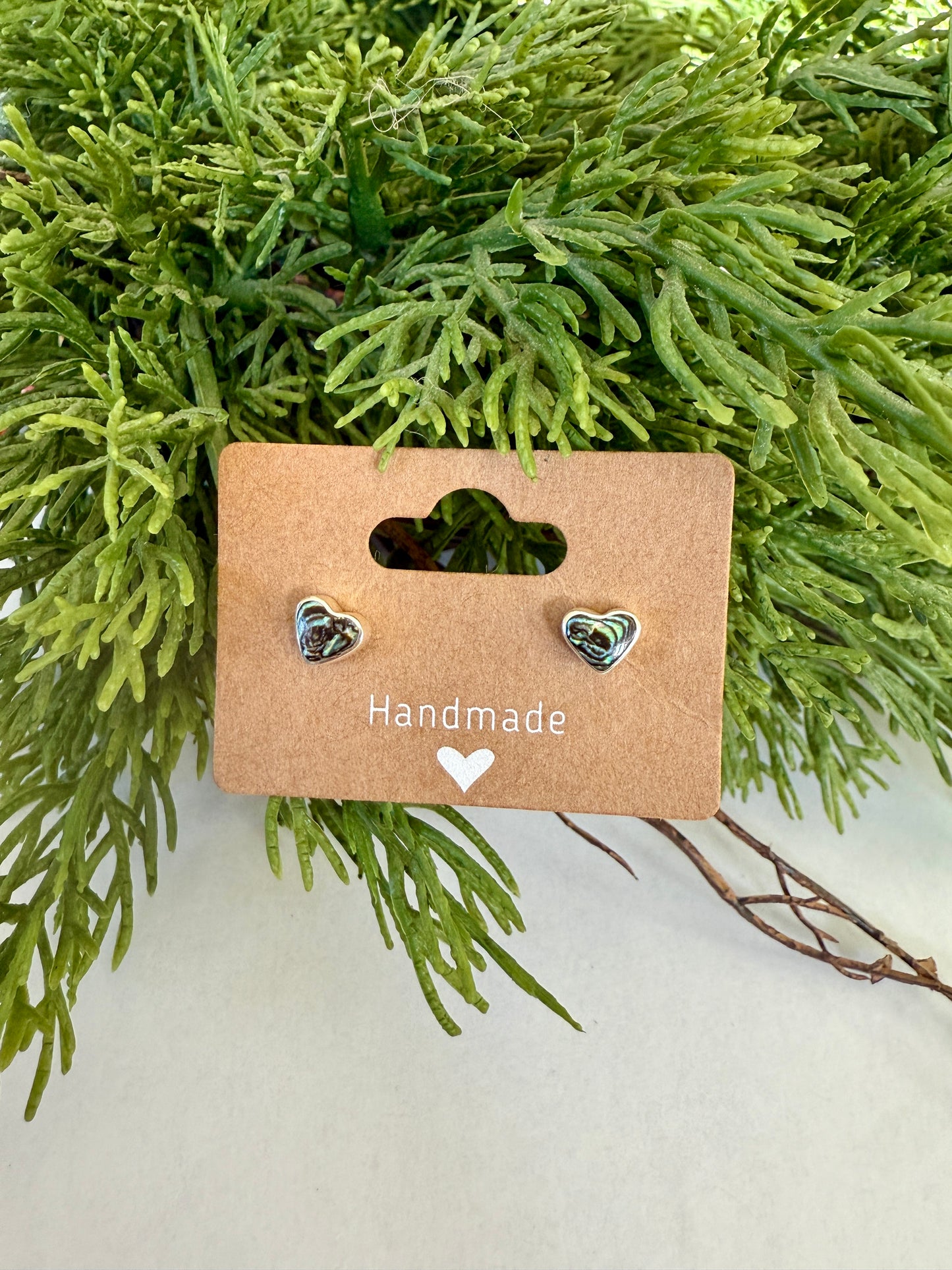 Sterling Silver Mini Heart Studs