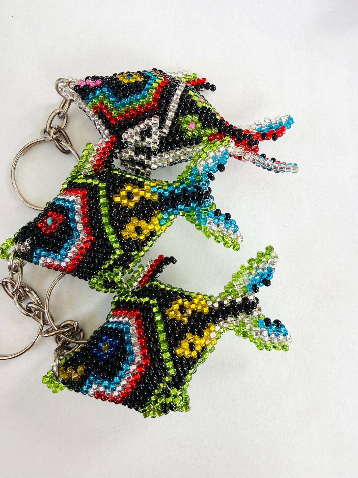 Fish Beaded Keychains