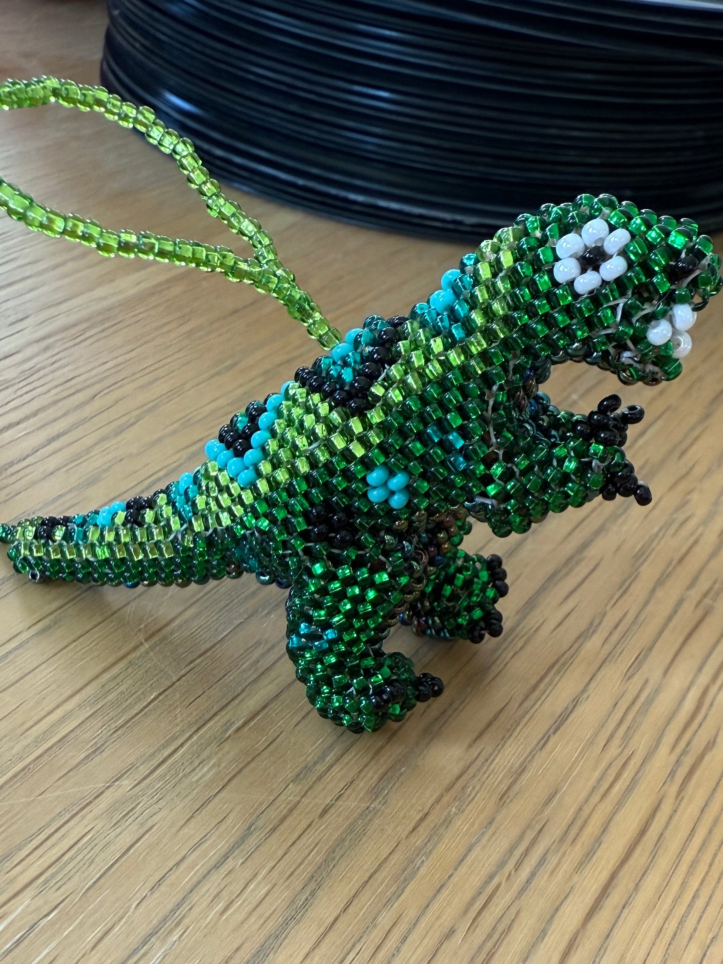 Beaded Dinosaur 🦕 Ornament