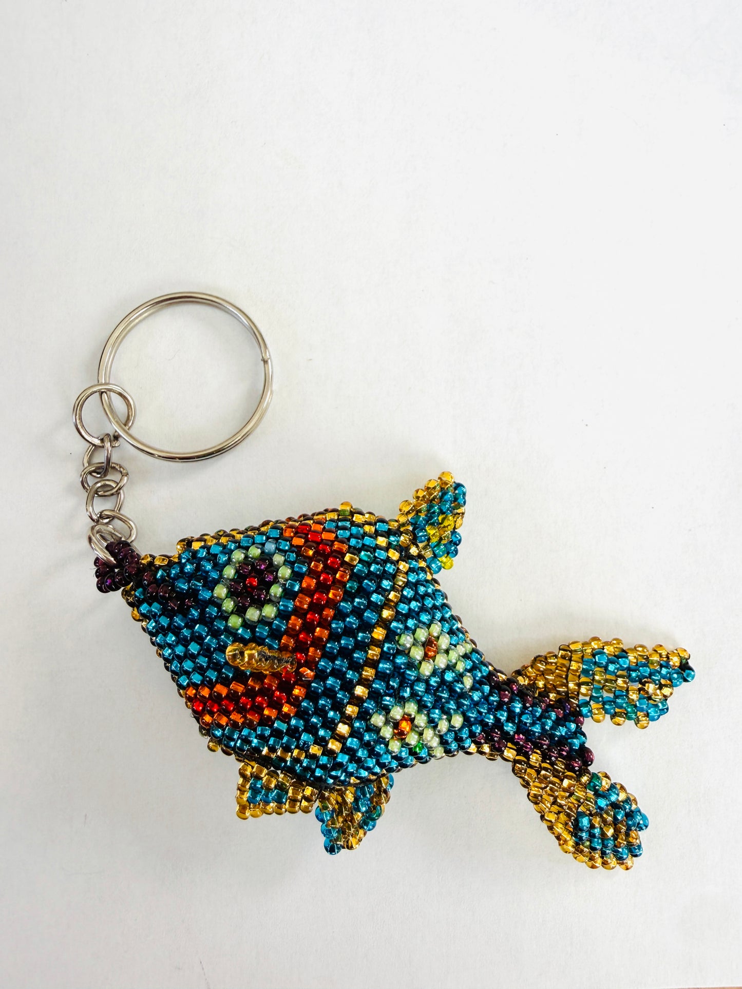 Fish Beaded Keychains
