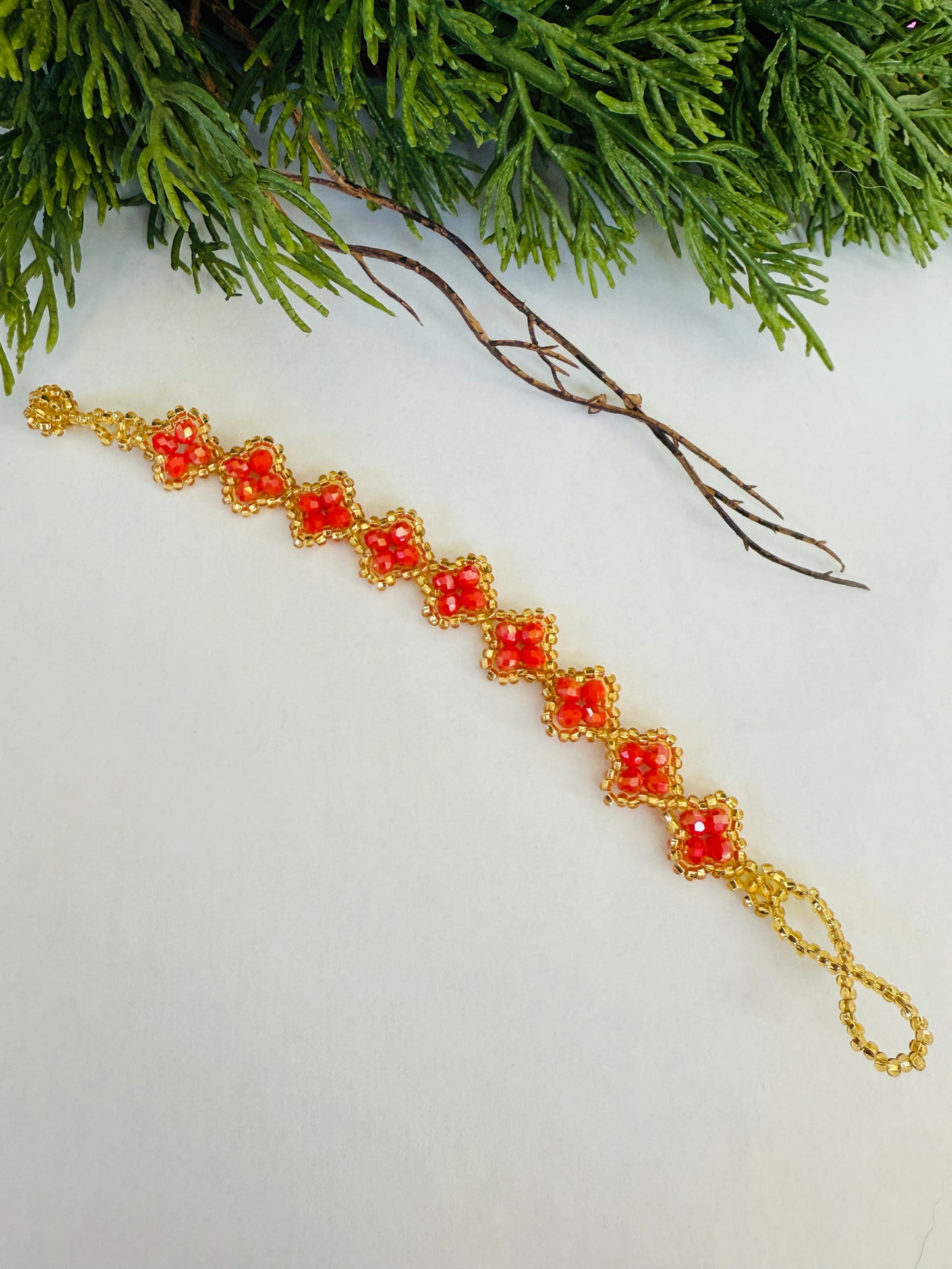 Trébol Beaded Bracelet (10 colors)