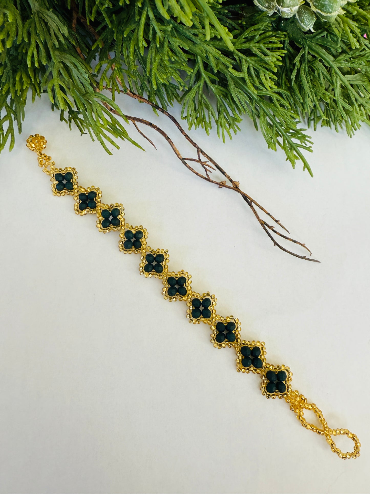 Trébol Beaded Bracelet (10 colors)