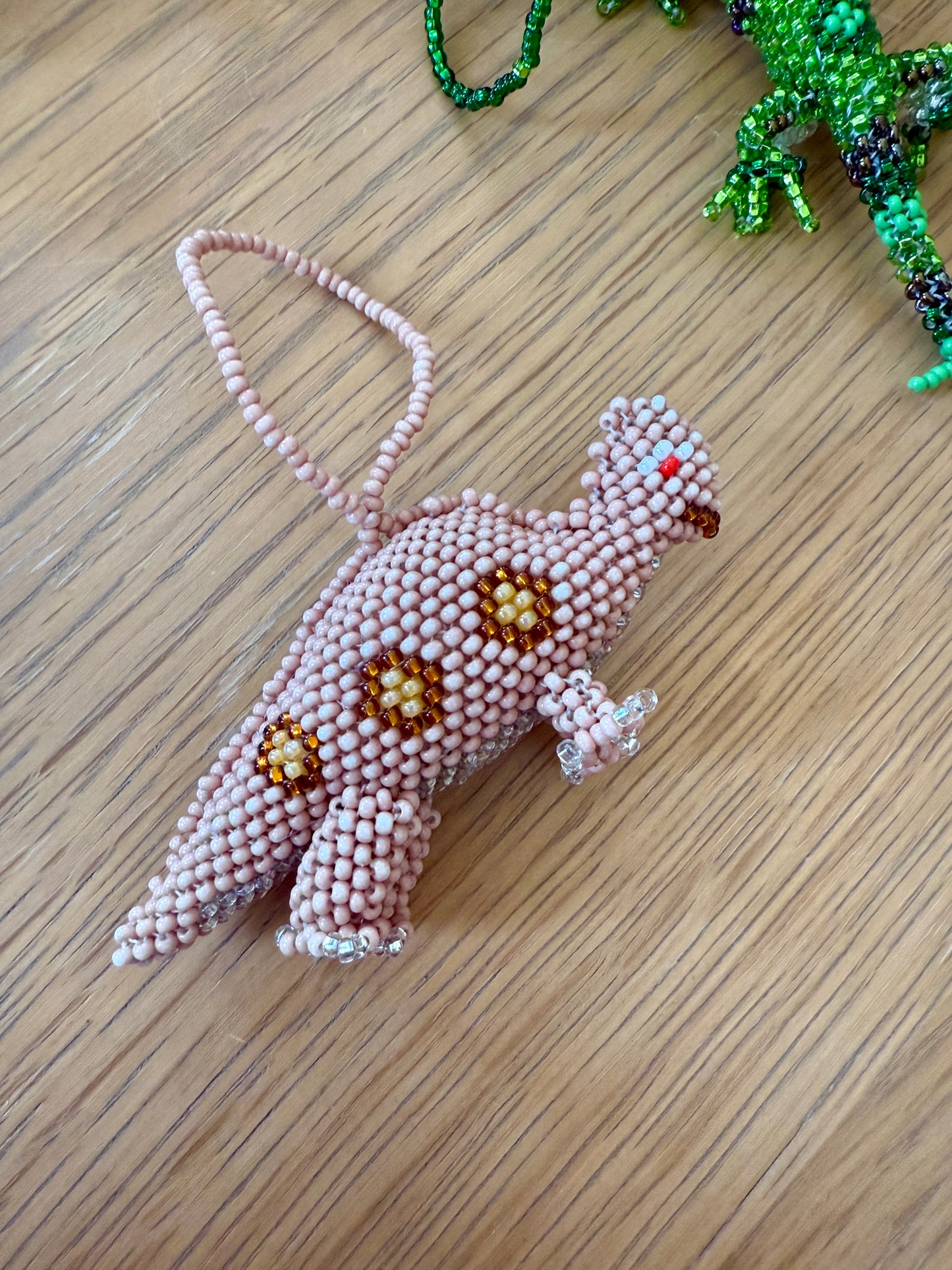 Beaded Dinosaur 🦕 Ornament