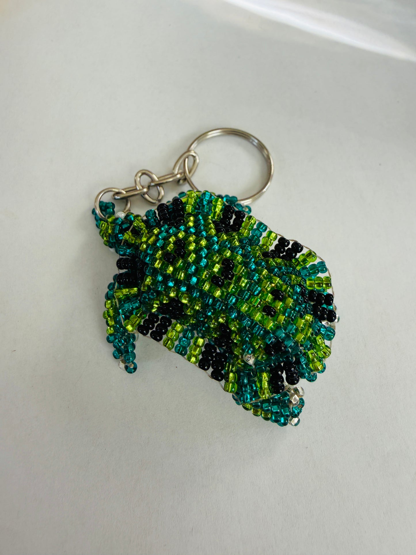 Turtle Beaded Keychains