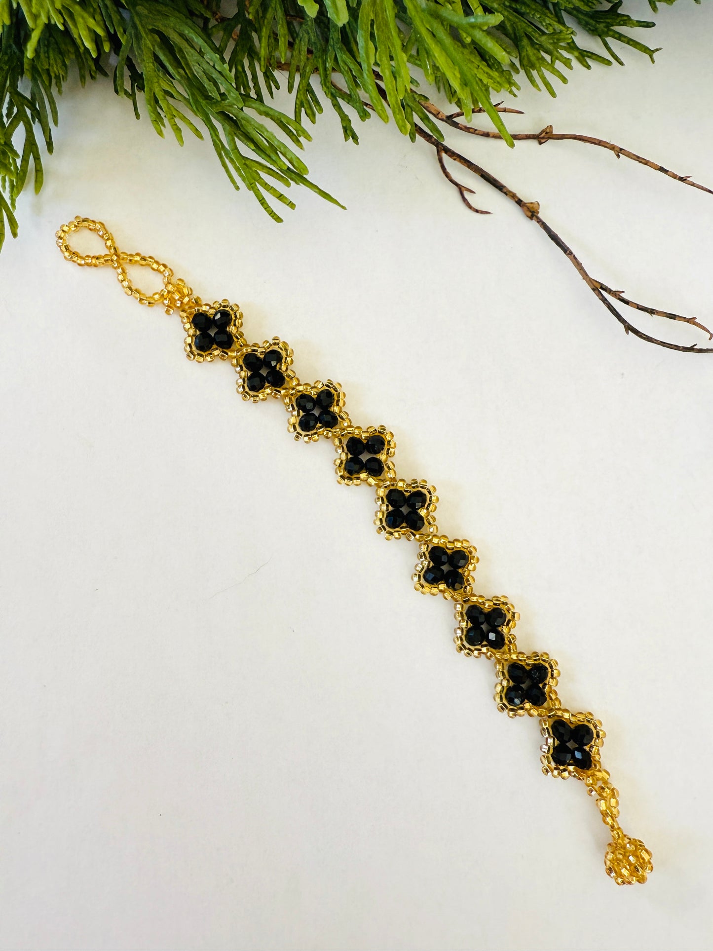 Trébol Beaded Bracelet (10 colors)