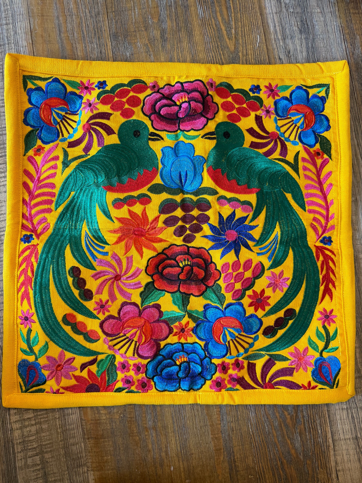 Embroidered Pillow Cover (9 colors)