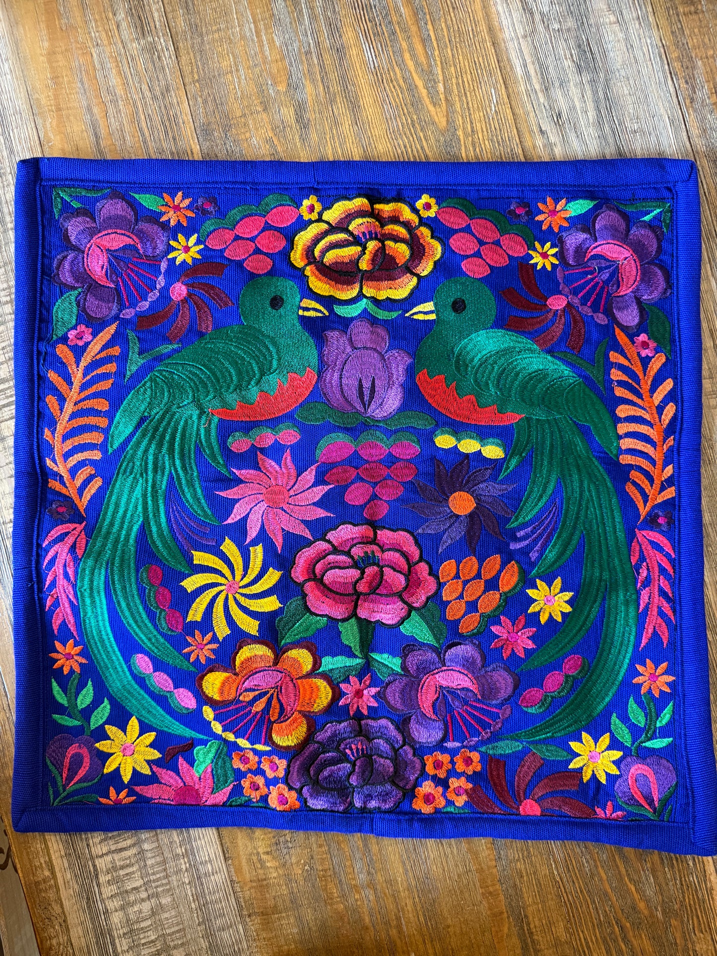 Embroidered Pillow Cover (9 colors)