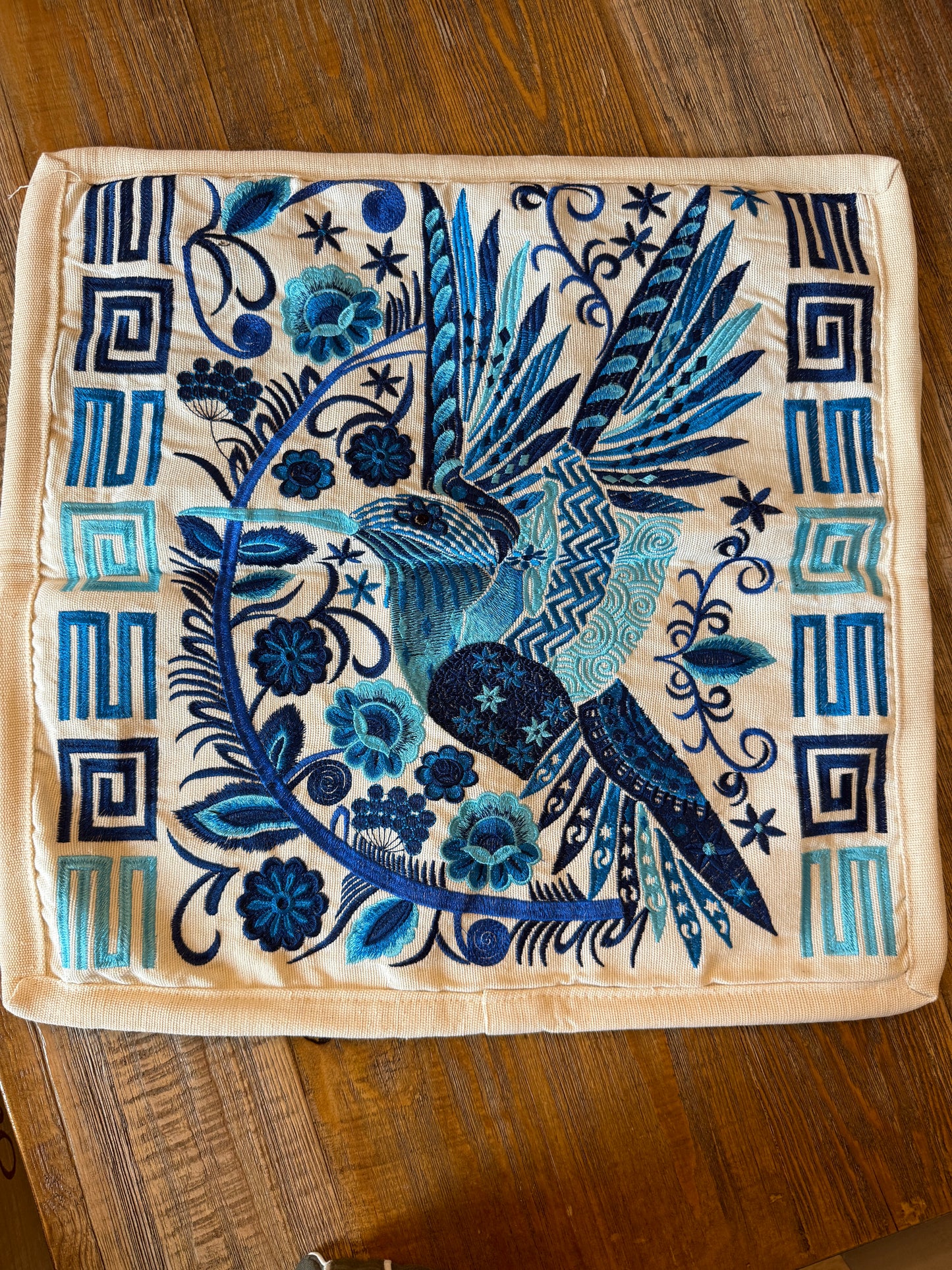 Embroidered Pillow Cover (9 colors)