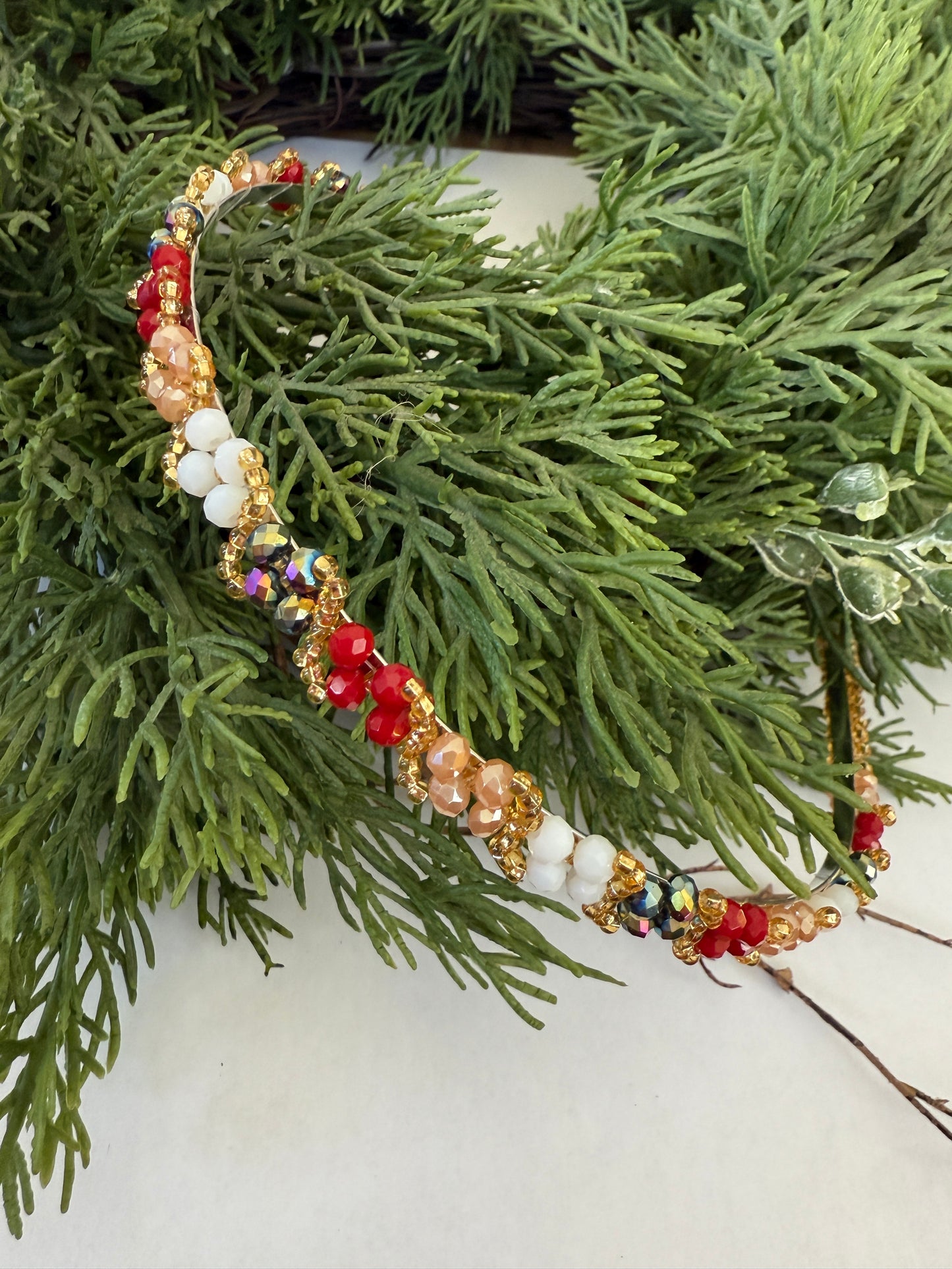 Golden Blooms Headband