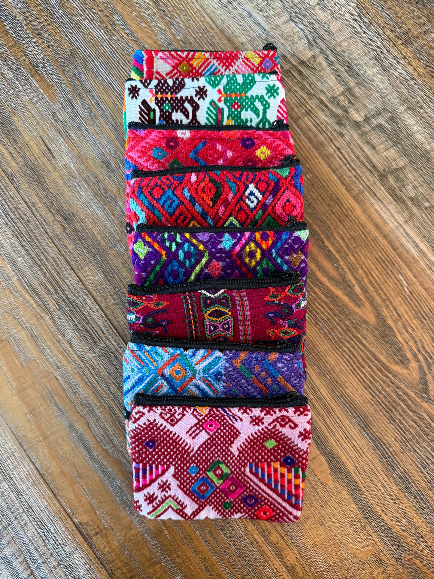 Huipil Mini Monedero Pouch