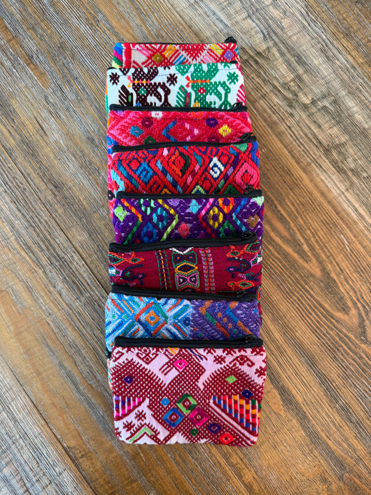 Huipil Mini Monedero Pouch