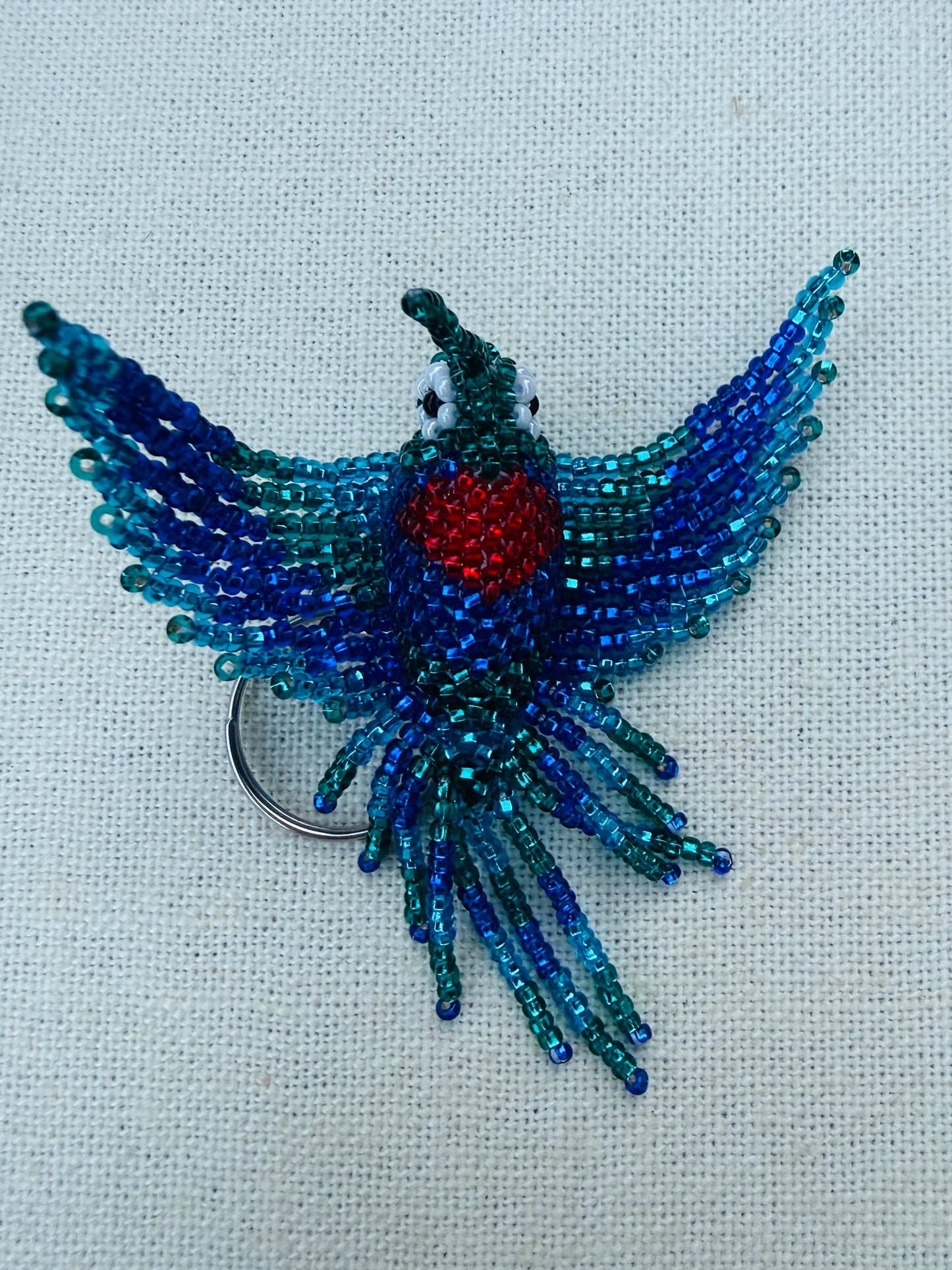 Mini Hummingbird Keychain