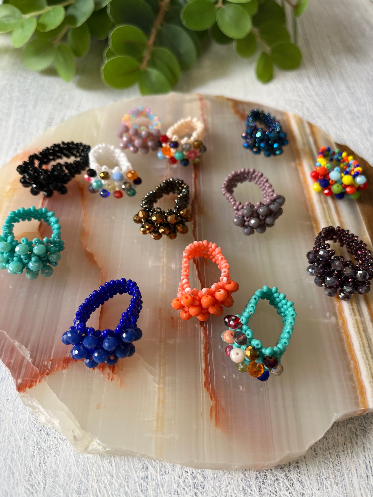 Carmen Beaded Rings