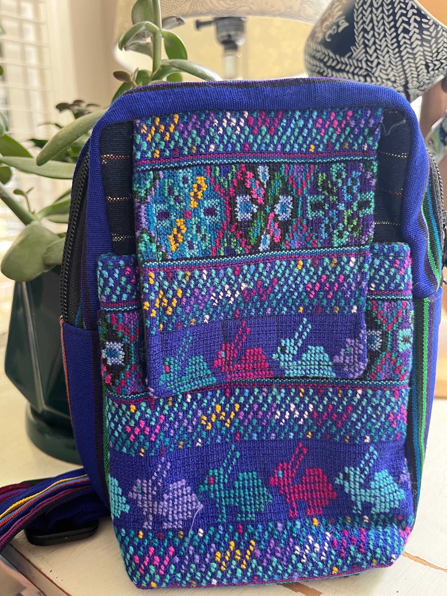 Upcycled Huipil Crossbody Sling Bag