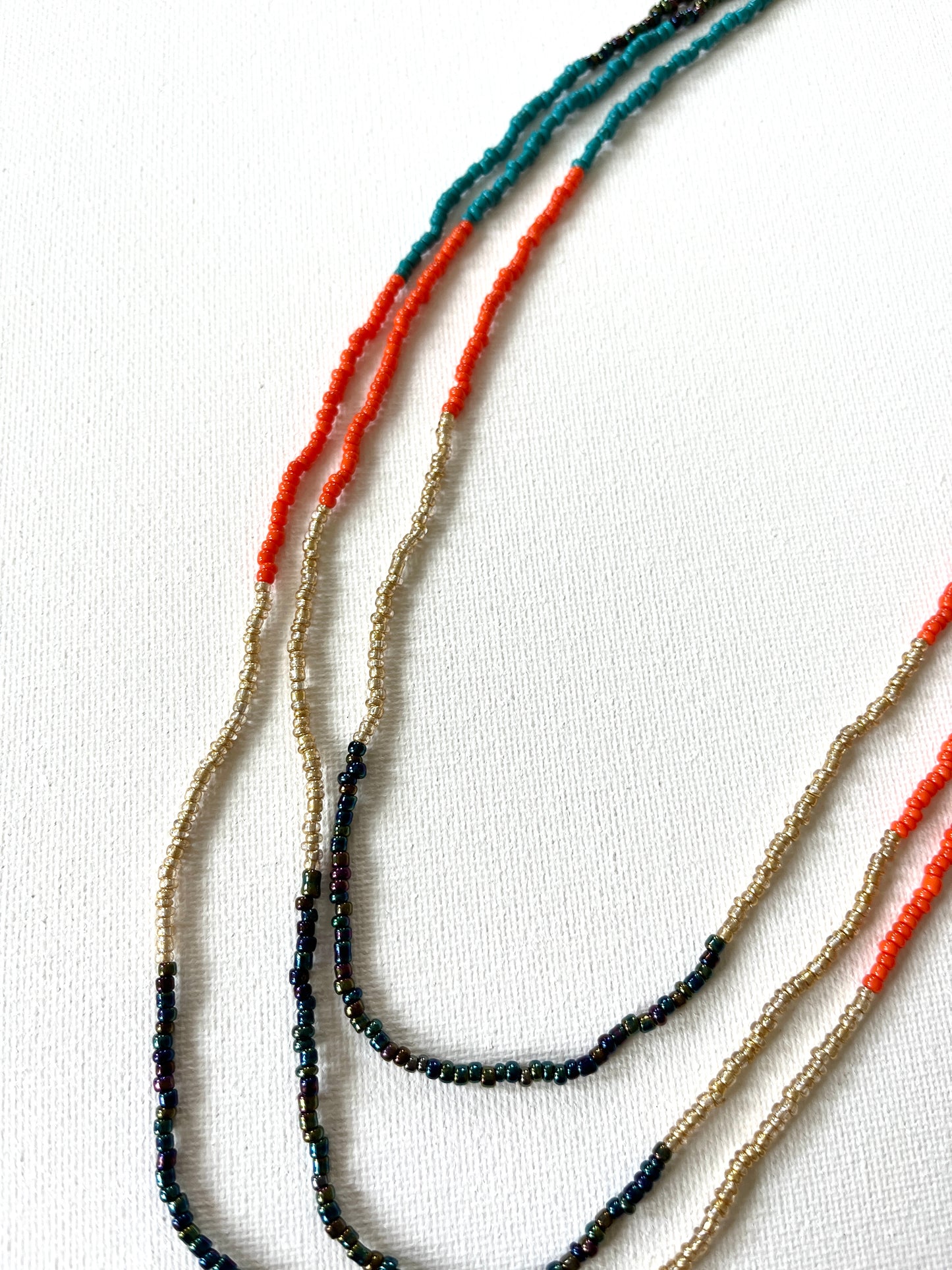 3 Strand Layered Necklace