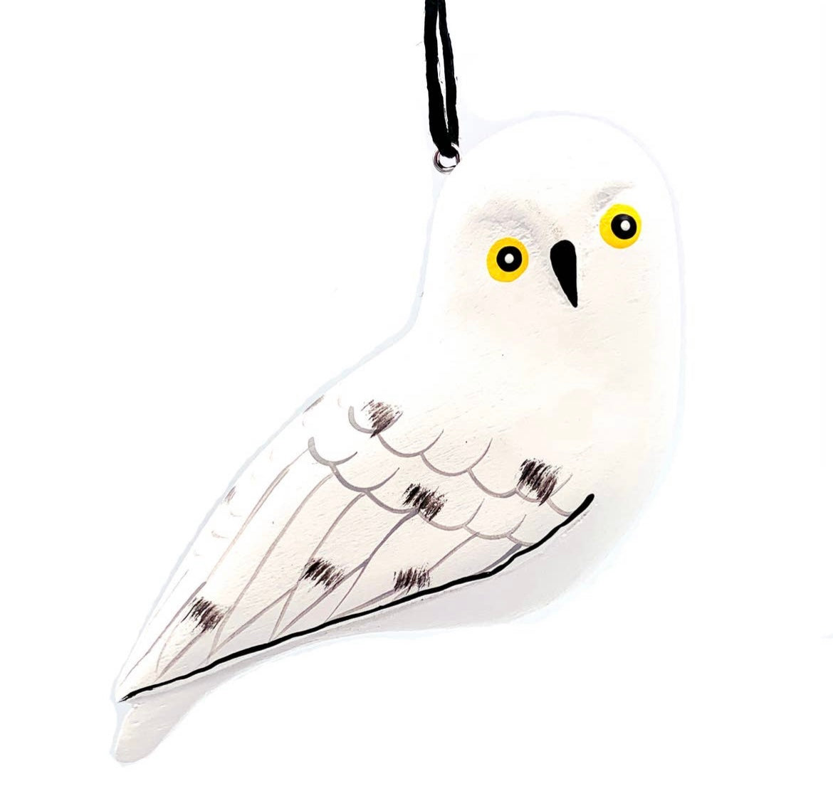 Balsa Wood Owl Ornament