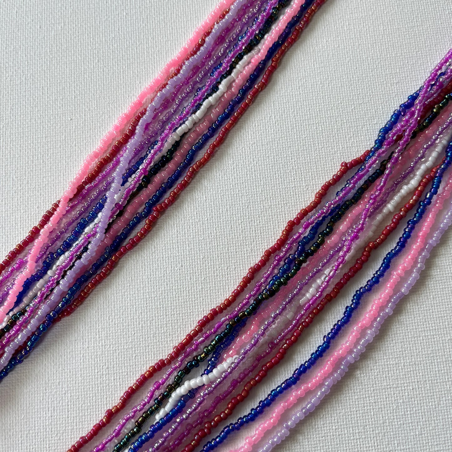 Pink María Multi-strand Necklace