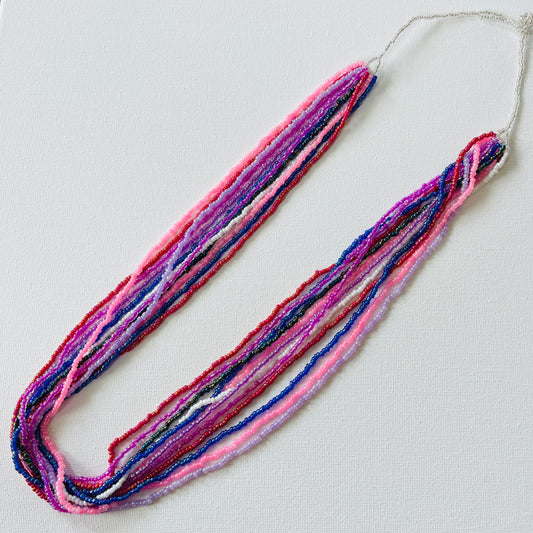 Pink María Multi-strand Necklace