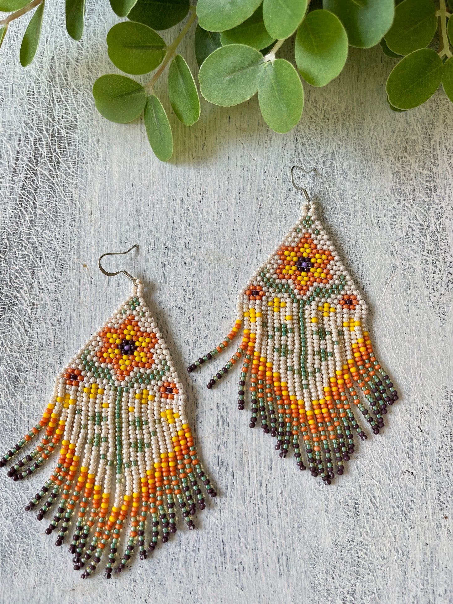 Boho Flor Earrings