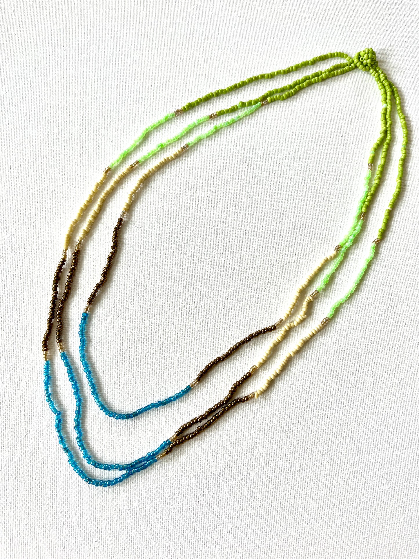 3 Strand Layered Necklace