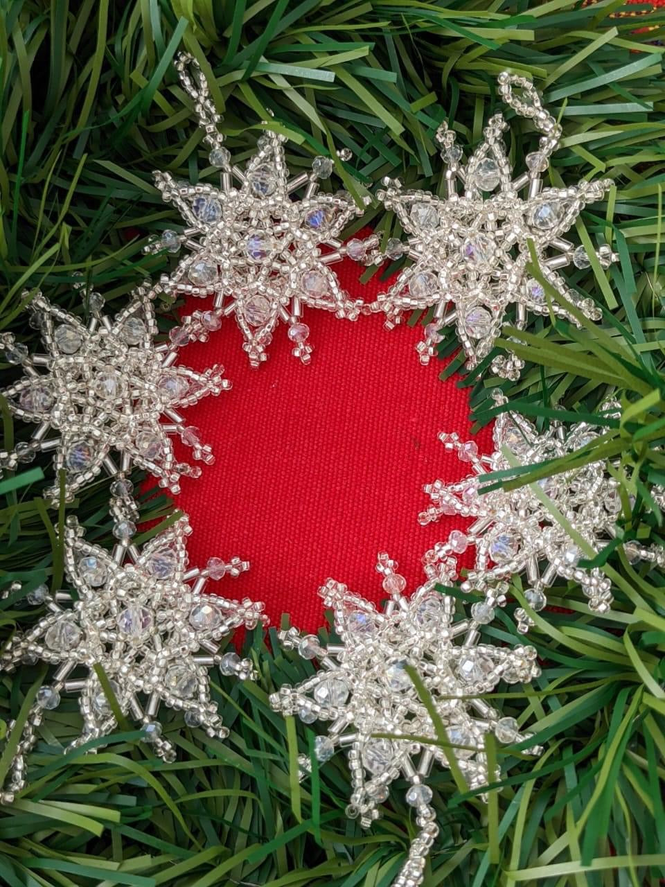 Snowflake Ornaments (4 colors)