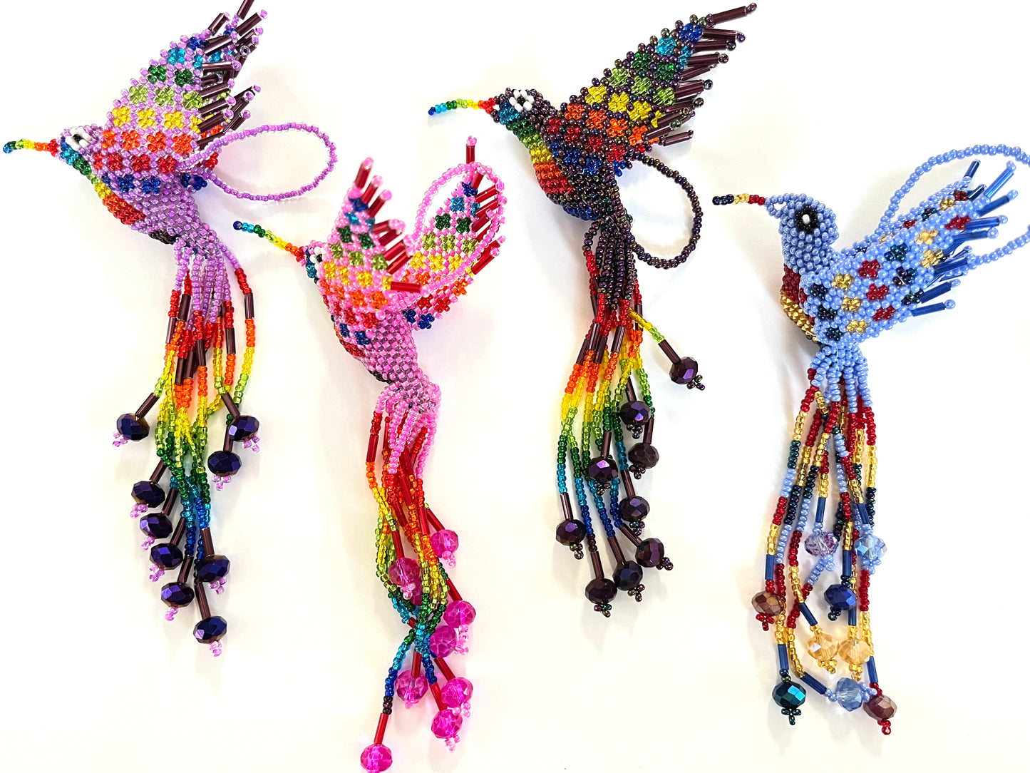 Beaded Hummingbirds (assorted colors)